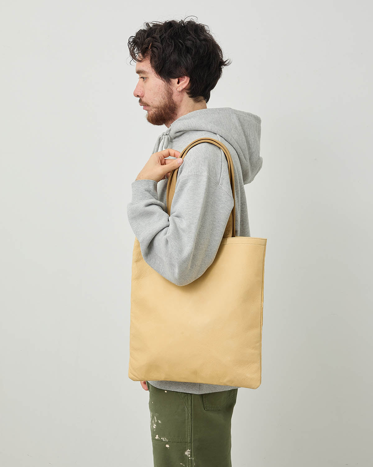 STROLL TOTE BAG DEER LEATHER