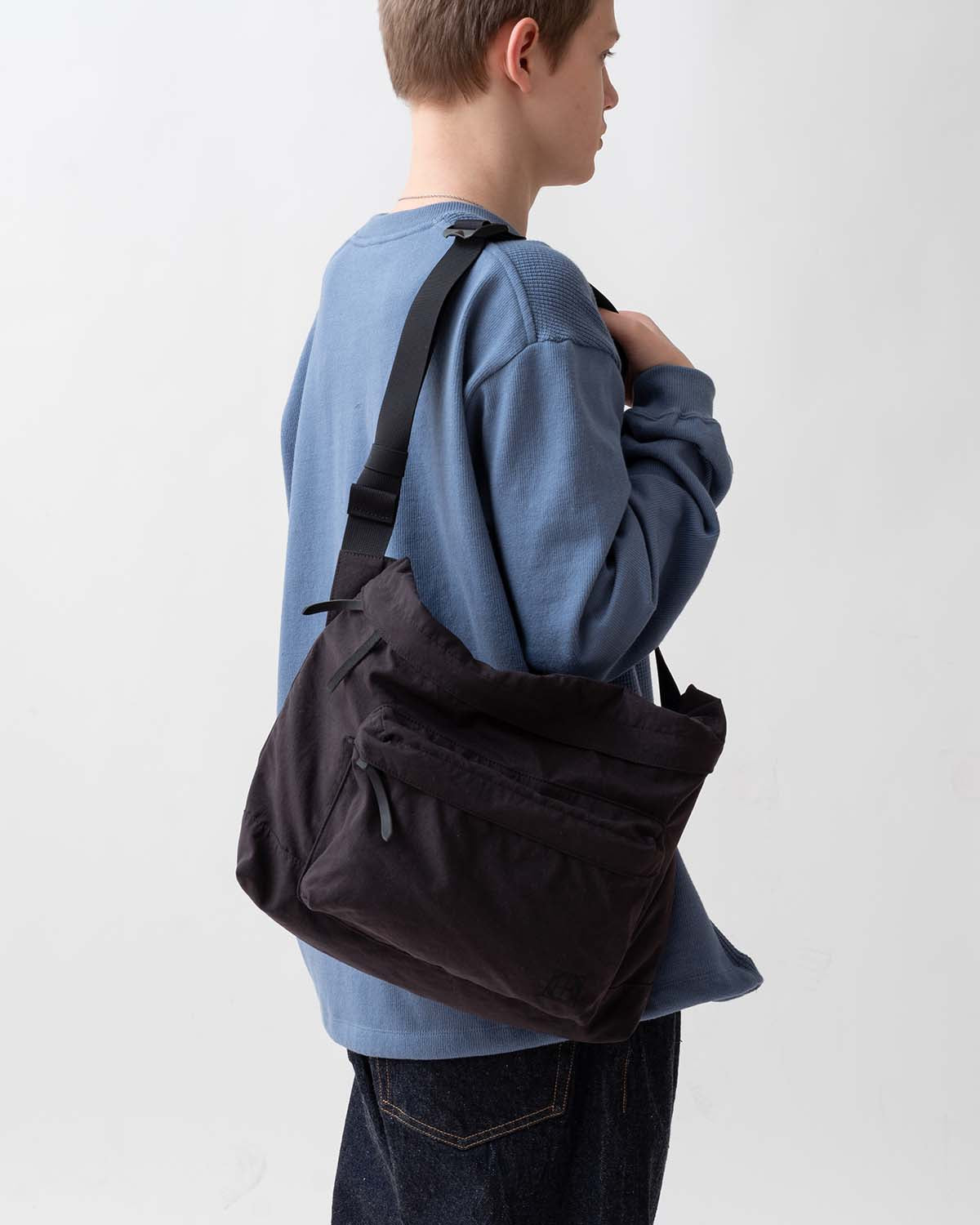 SHOULDER BAG NYLON OXFORD ONIBEGIE® DYED