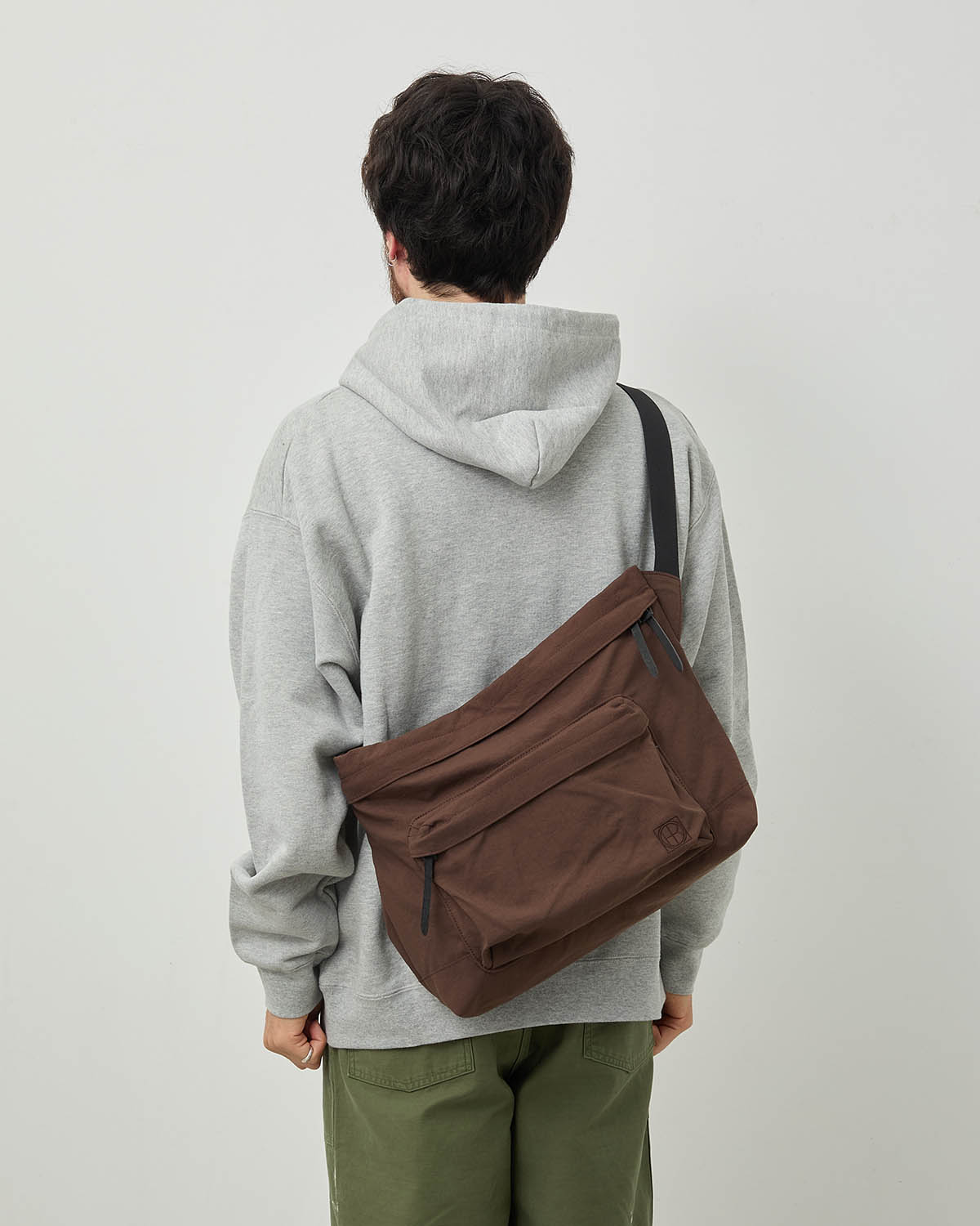 SHOULDER BAG NYLON OXFORD ONIBEGIE® DYED