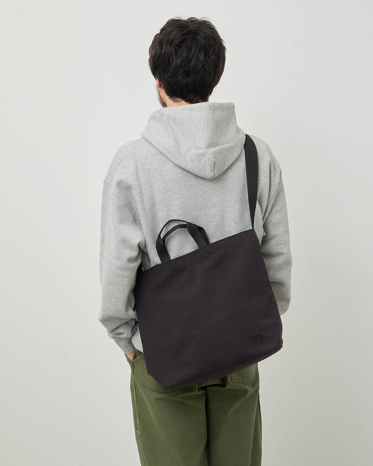 2WAY TOTE BAG NYLON OXFORD ONIBEGIE® DYED