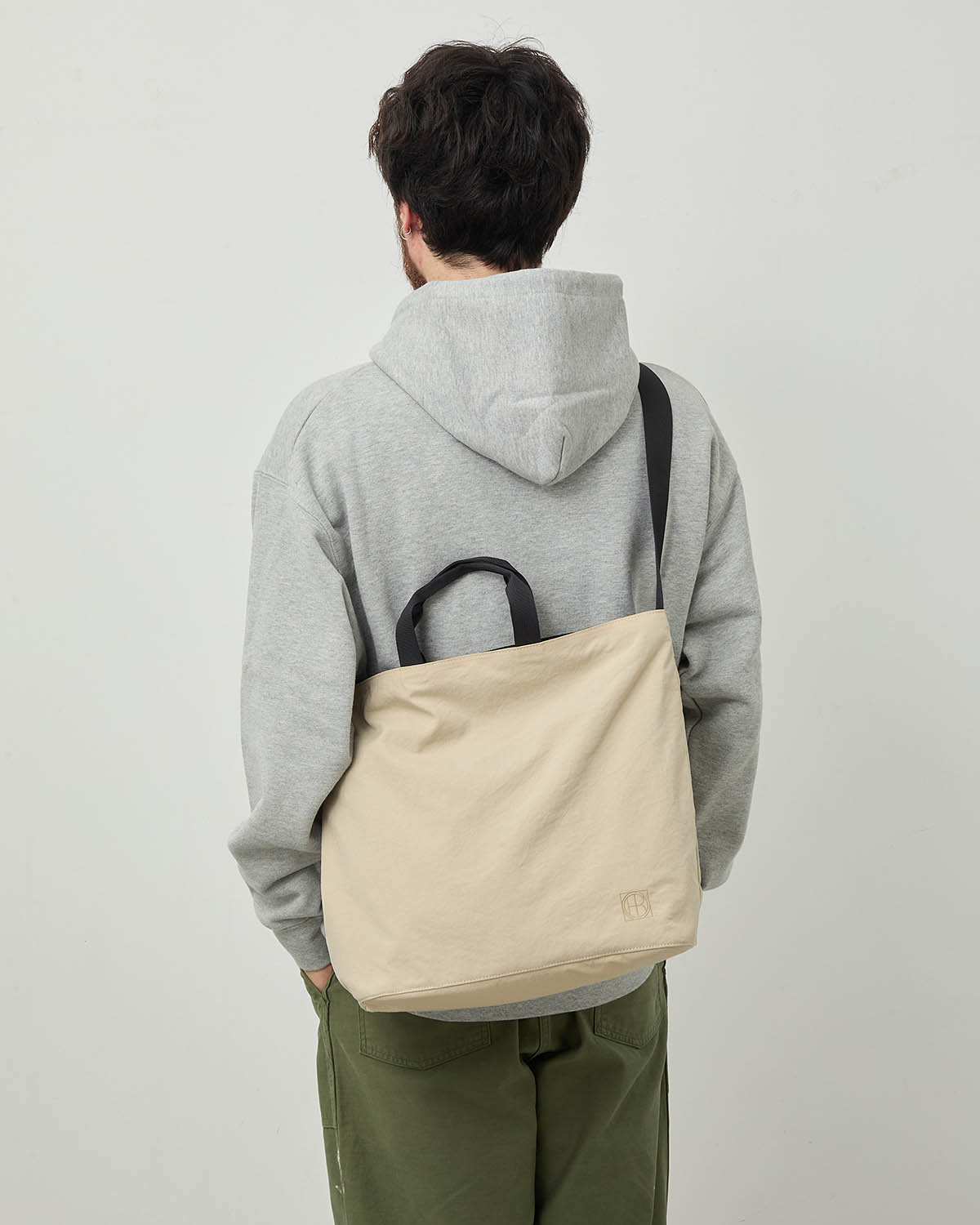 2WAY TOTE BAG NYLON OXFORD ONIBEGIE® DYED