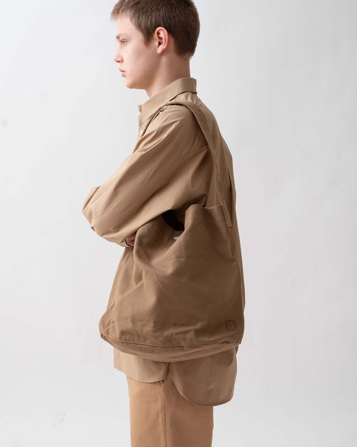 SHOULDER BAG COTTON DUCK CANVAS