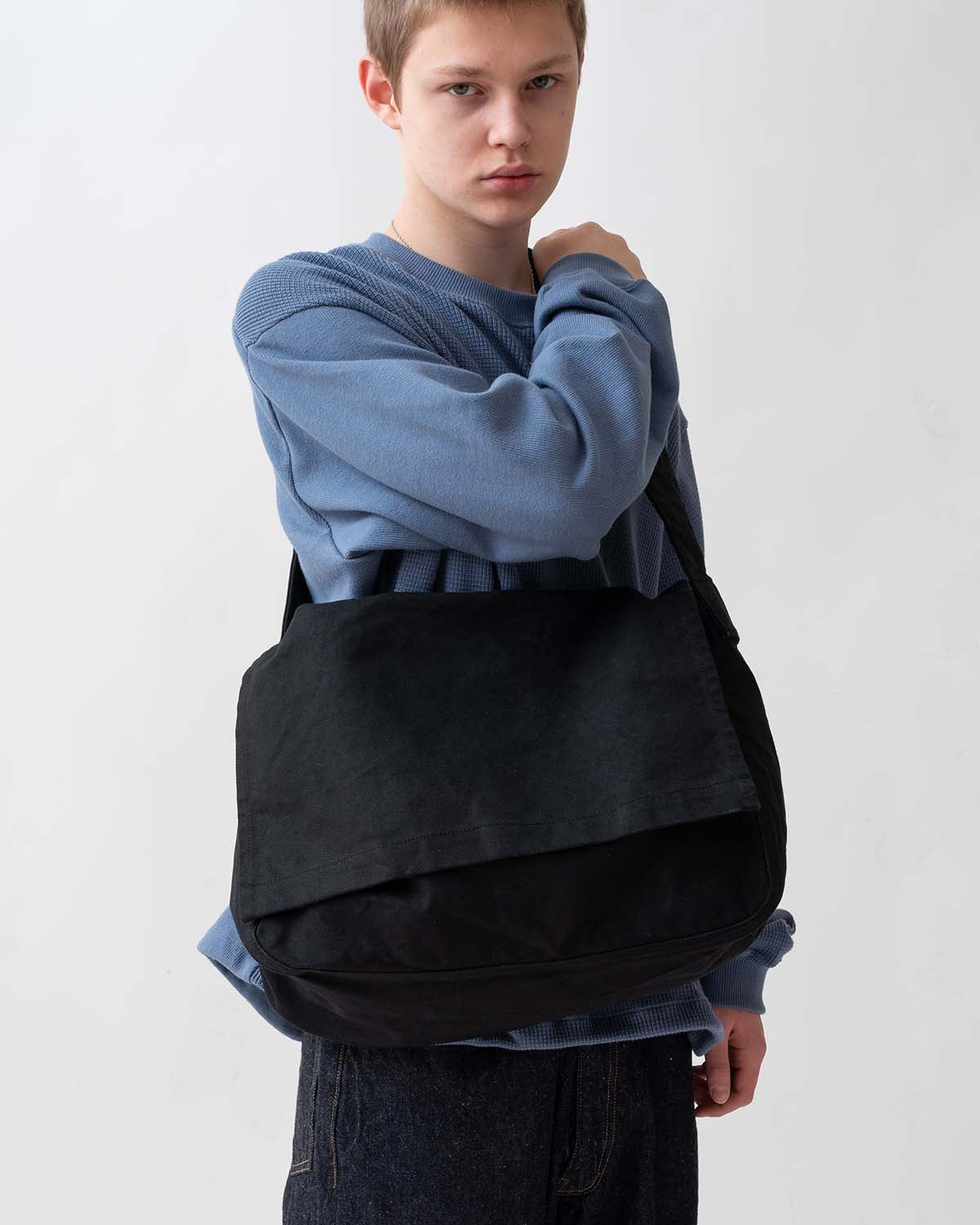 NEWSPAPER BAG COTTON DUCK CANVAS