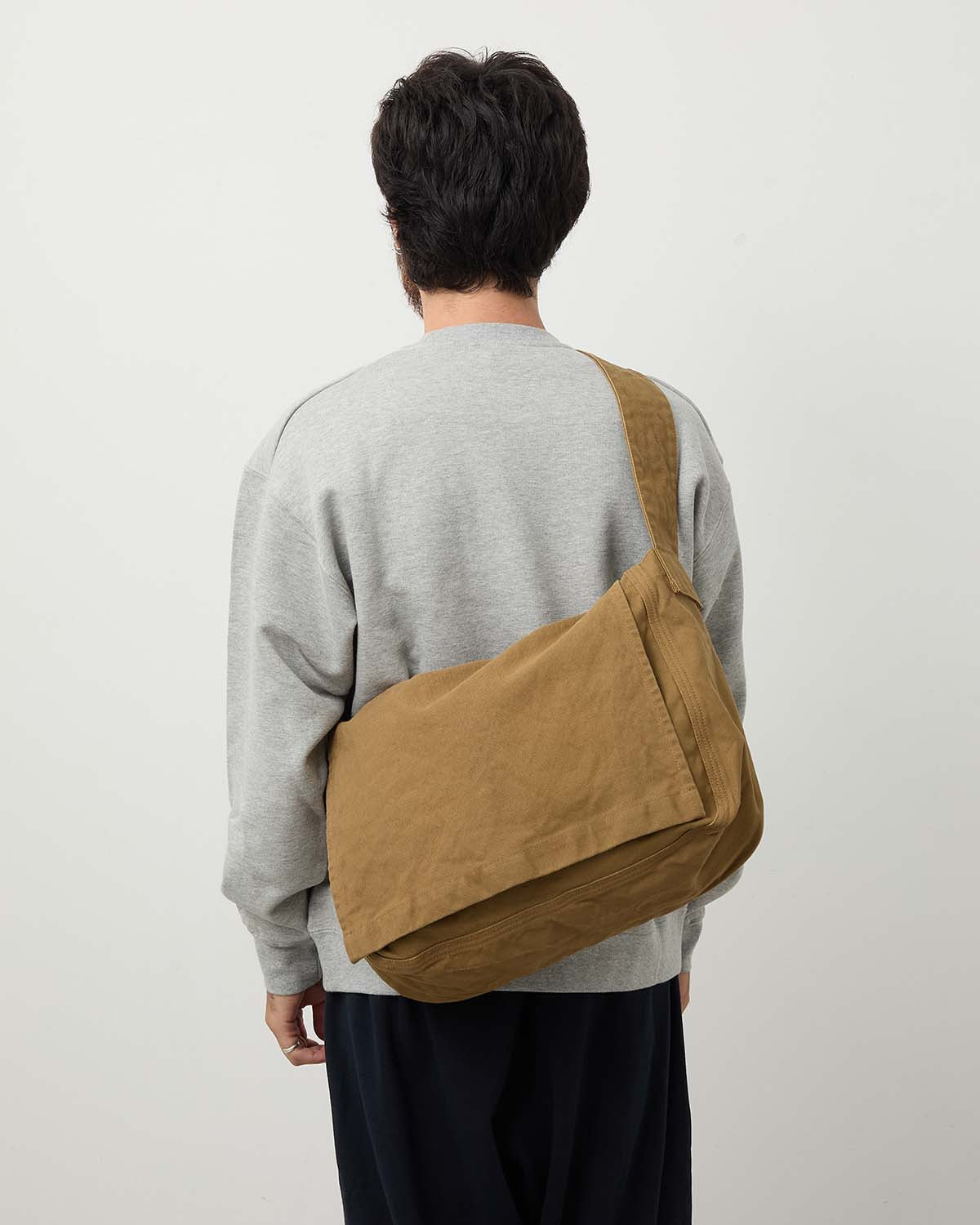 NEWSPAPER BAG COTTON DUCK CANVAS