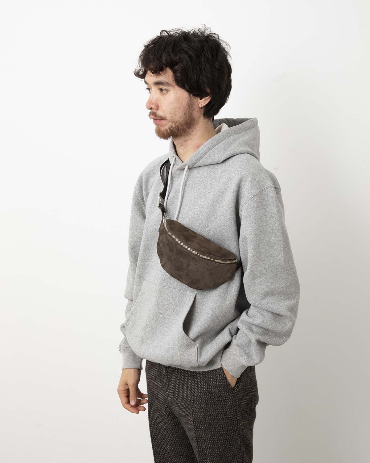 WAIST POUCH PIG SUEDE