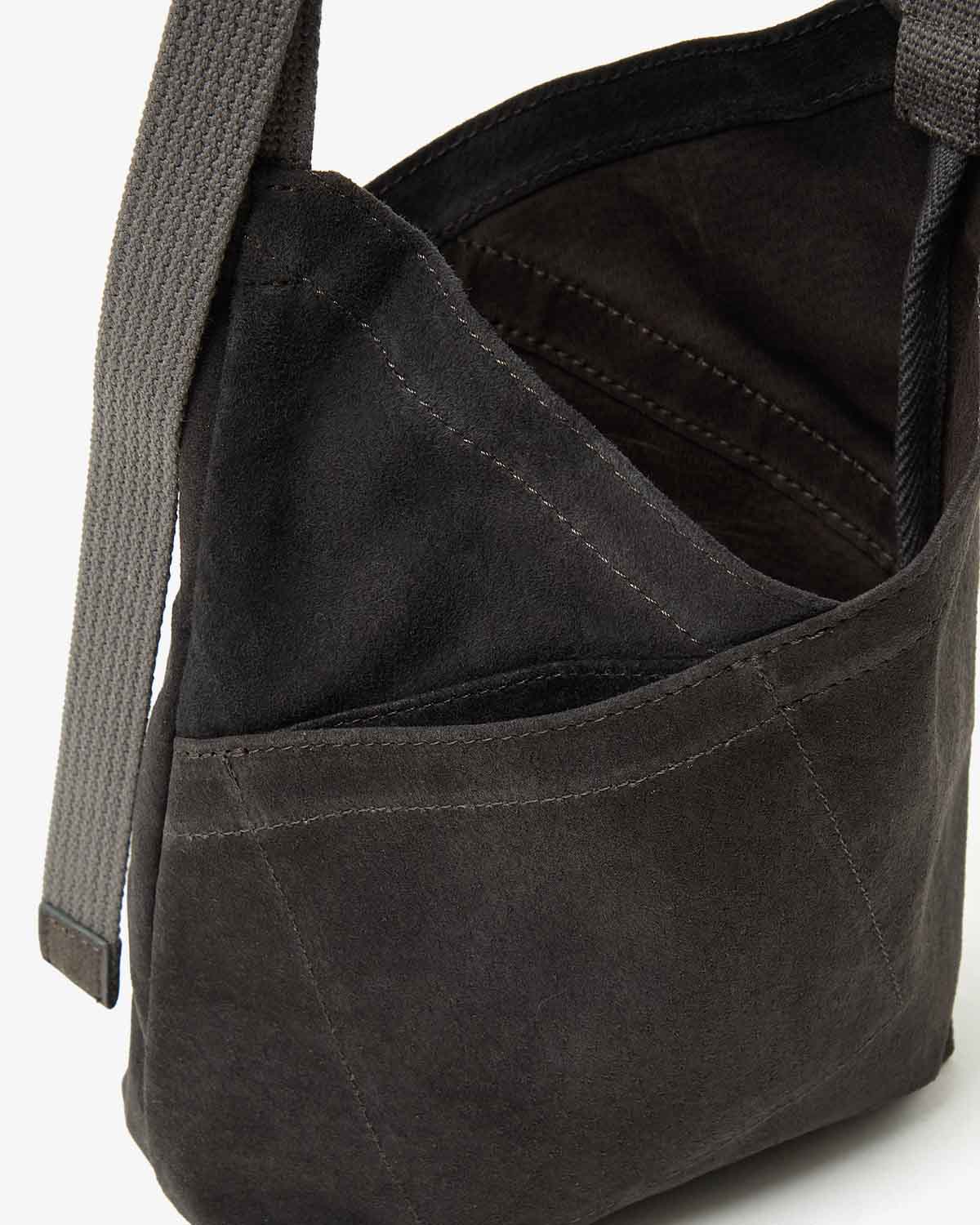 AZUMA SHOULDER BAG S PIG SUEDE