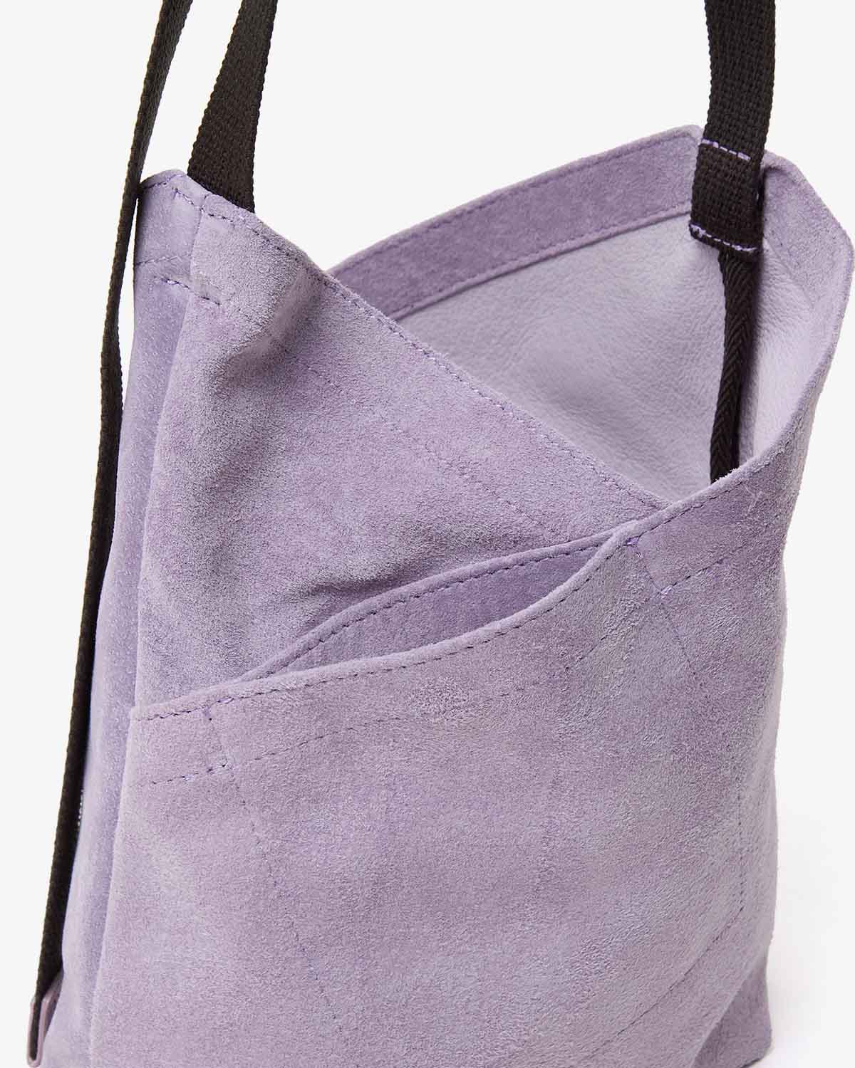 AZUMA SHOULDER BAG S PIG SUEDE