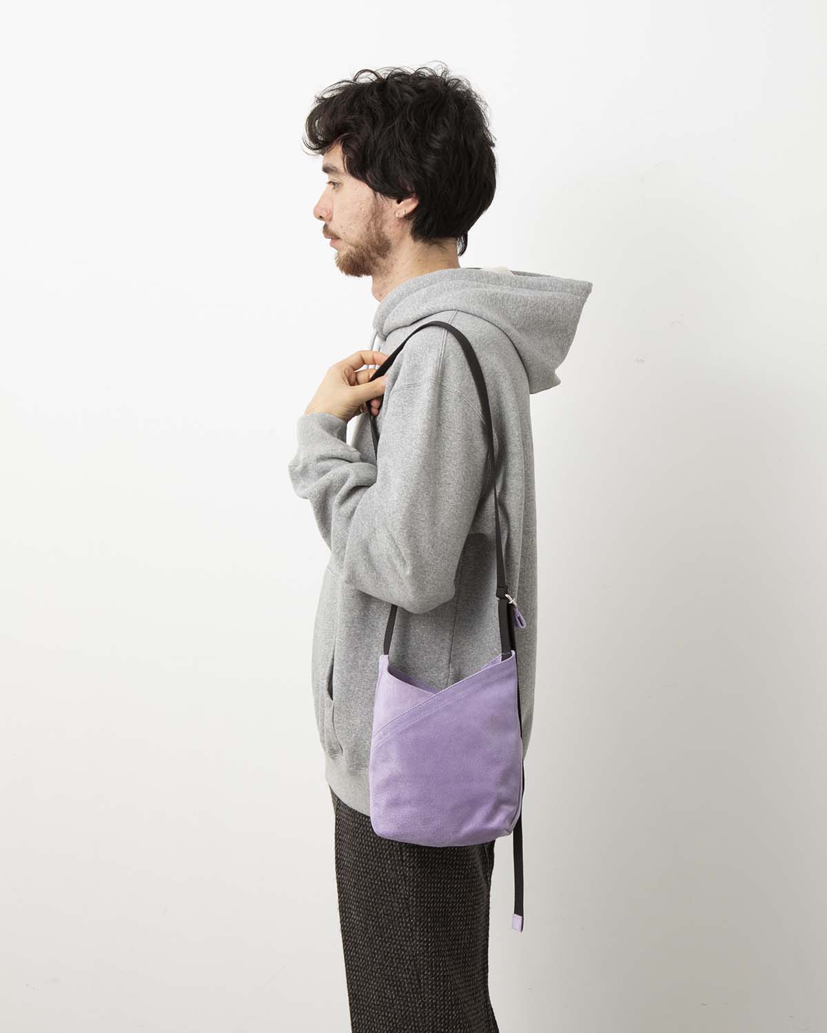 AZUMA SHOULDER BAG S PIG SUEDE