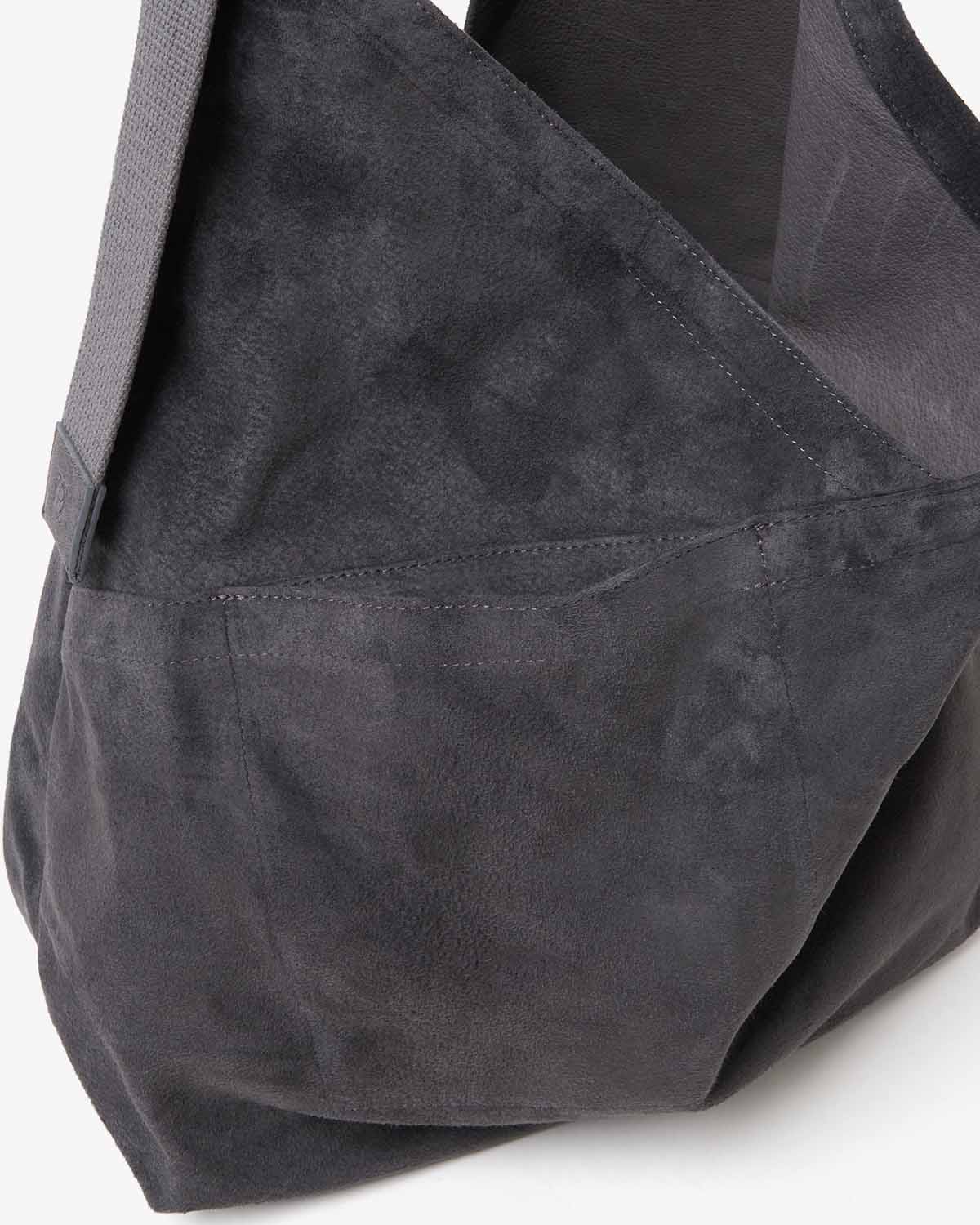 AZUMA SHOULDER BAG M PIG SUEDE