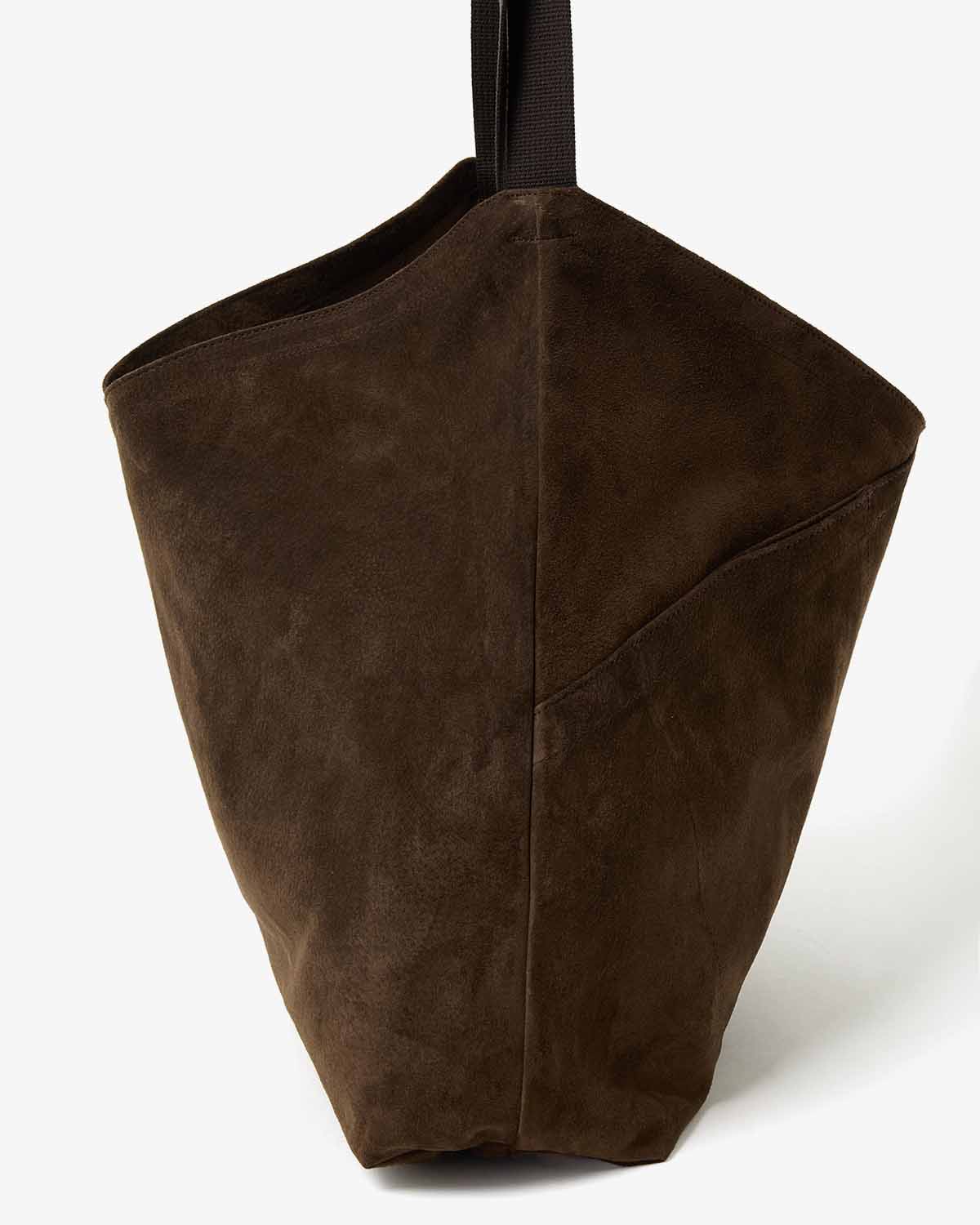 AZUMA SHOULDER BAG M PIG SUEDE