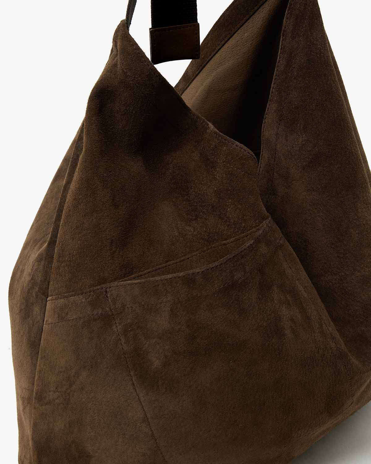 AZUMA SHOULDER BAG M PIG SUEDE