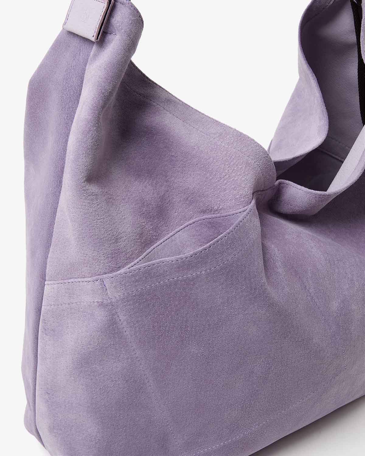 AZUMA SHOULDER BAG M PIG SUEDE