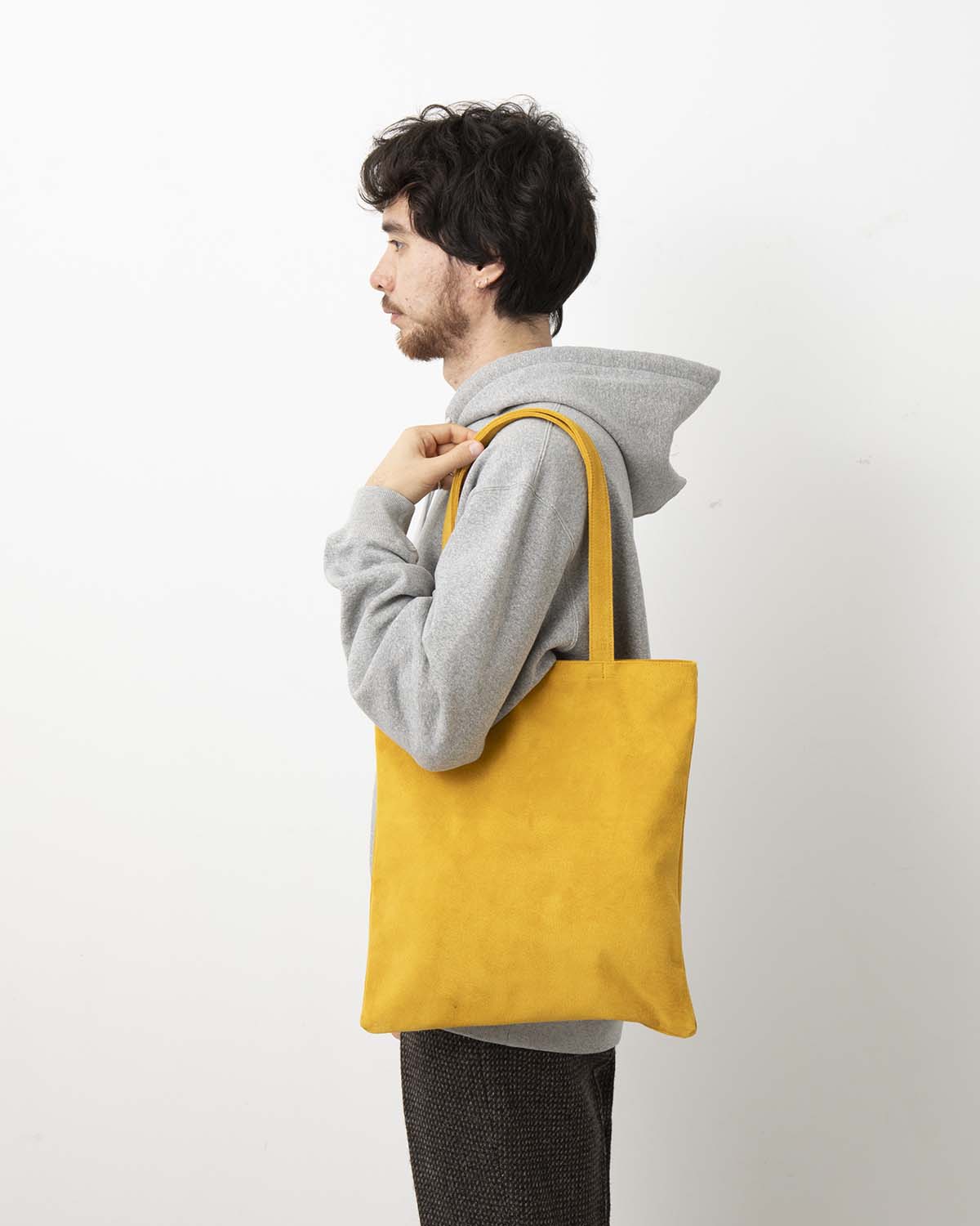 STROLL TOTE BAG PIG SUEDE