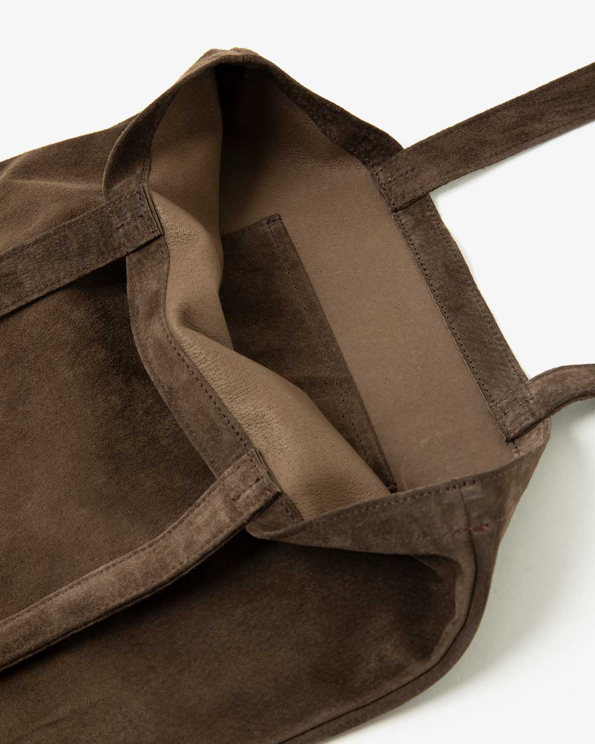 STROLL TOTE BAG PIG SUEDE