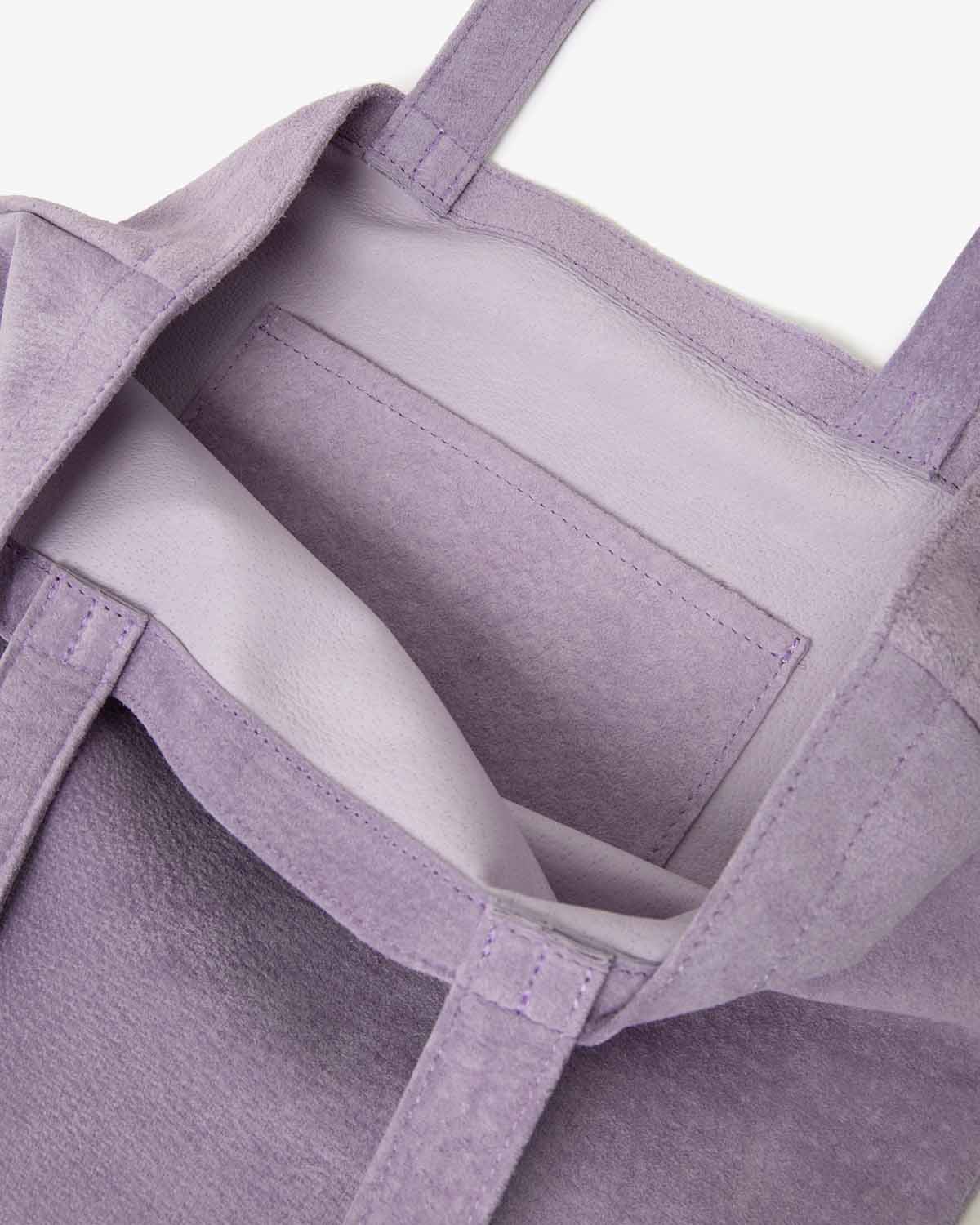 STROLL TOTE BAG PIG SUEDE