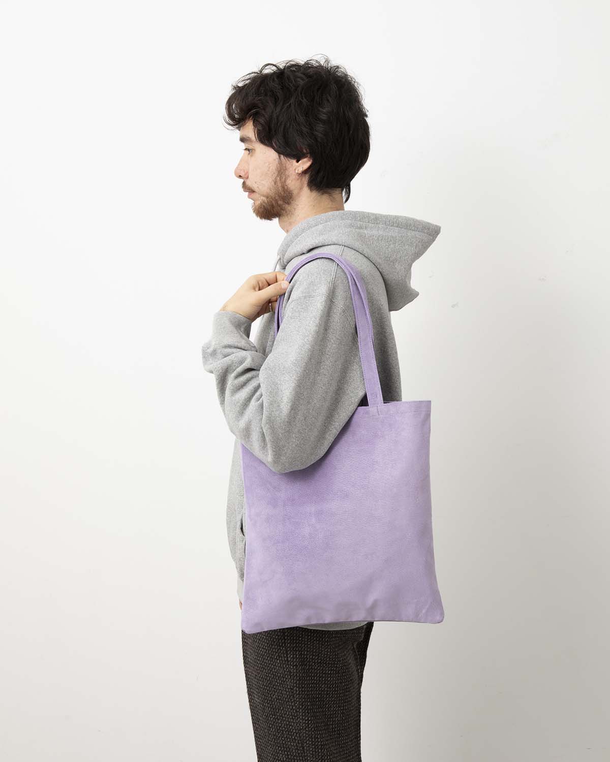 STROLL TOTE BAG PIG SUEDE