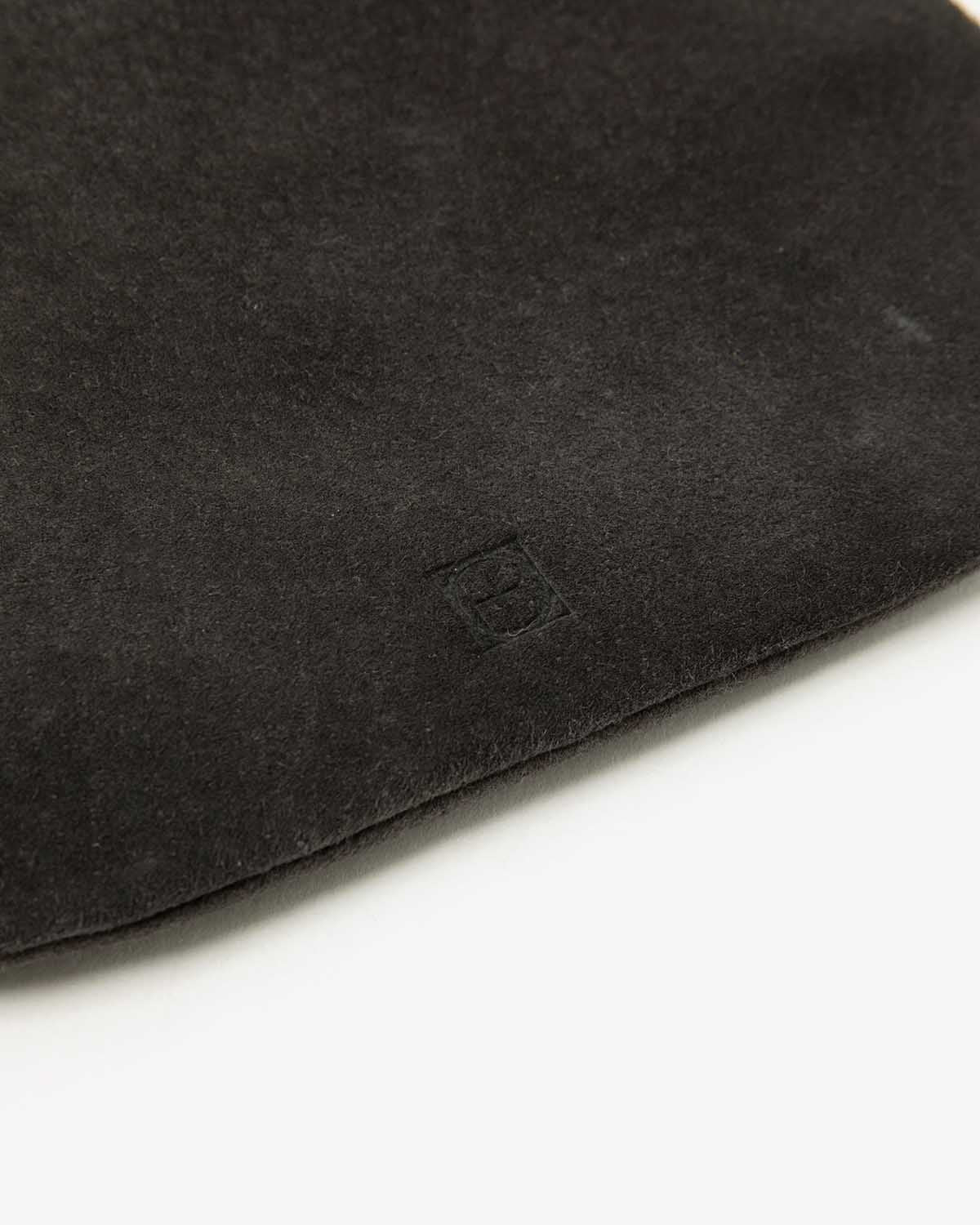 UTILITY CASE M PIG SUEDE