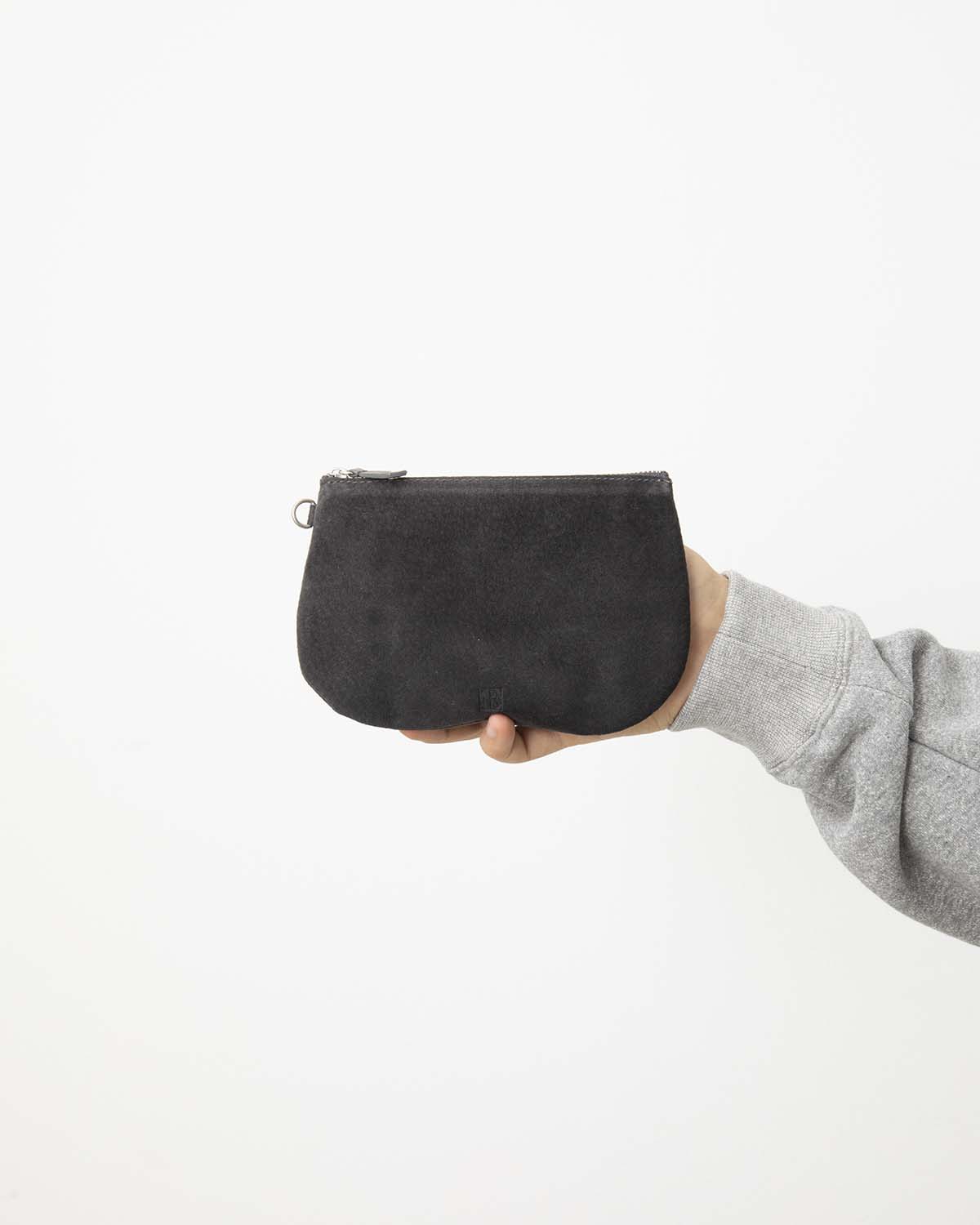 UTILITY CASE M PIG SUEDE