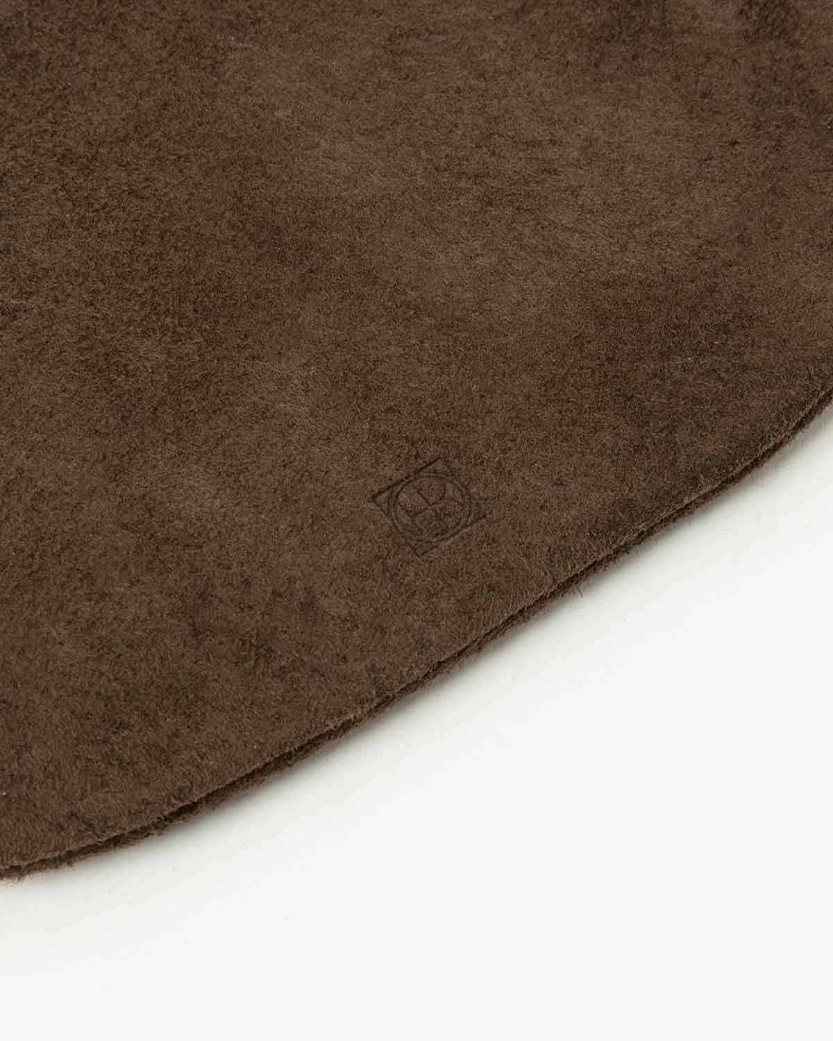 UTILITY CASE M PIG SUEDE