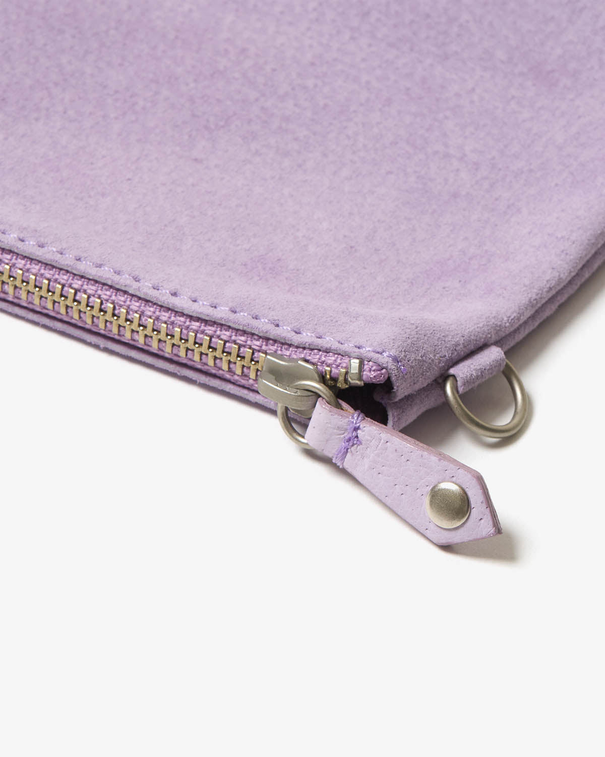 UTILITY CASE M PIG SUEDE