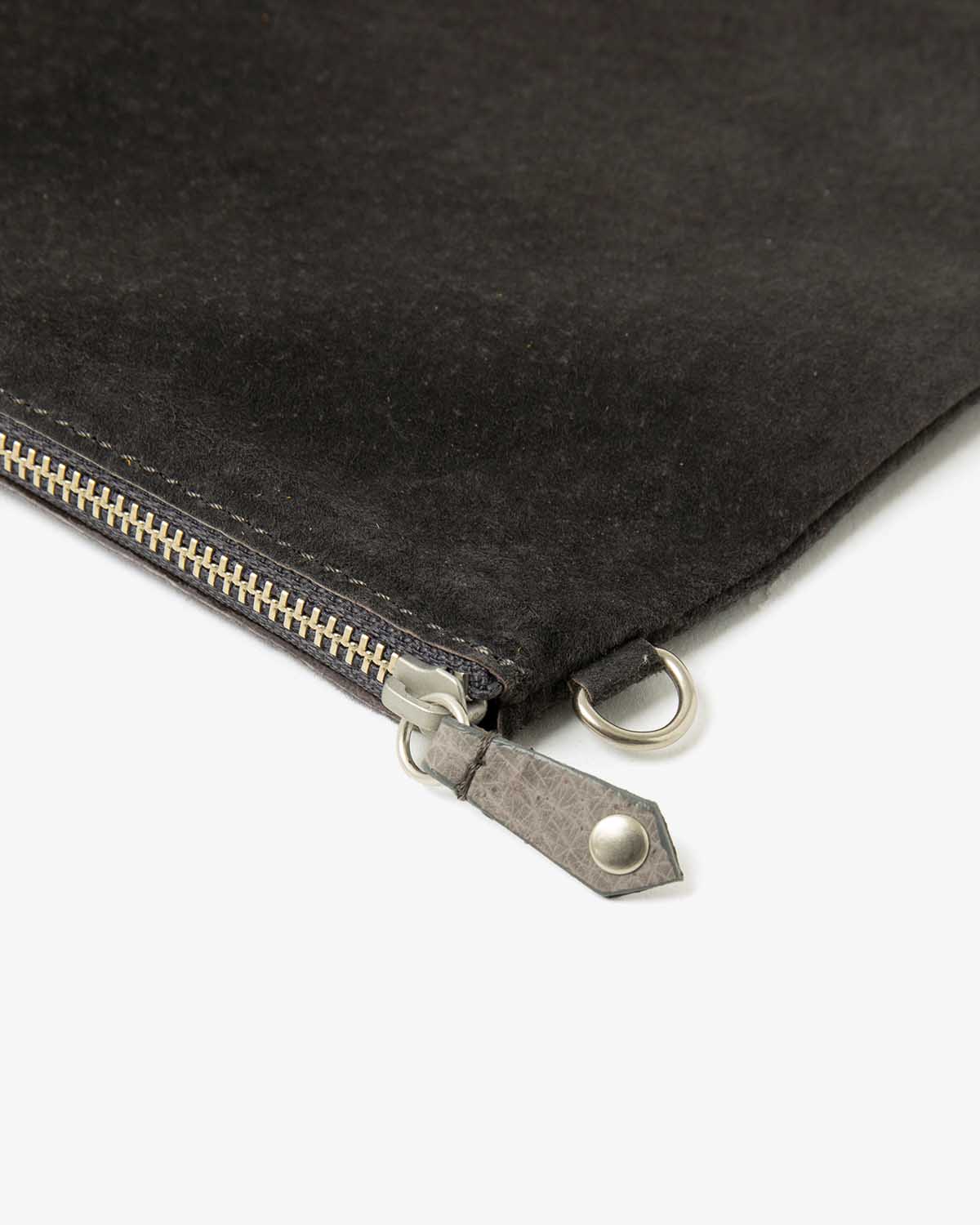 UTILITY CASE L PIG SUEDE