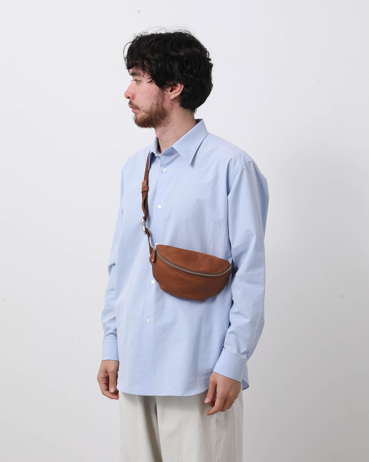 WAIST POUCH DEER LEATHER