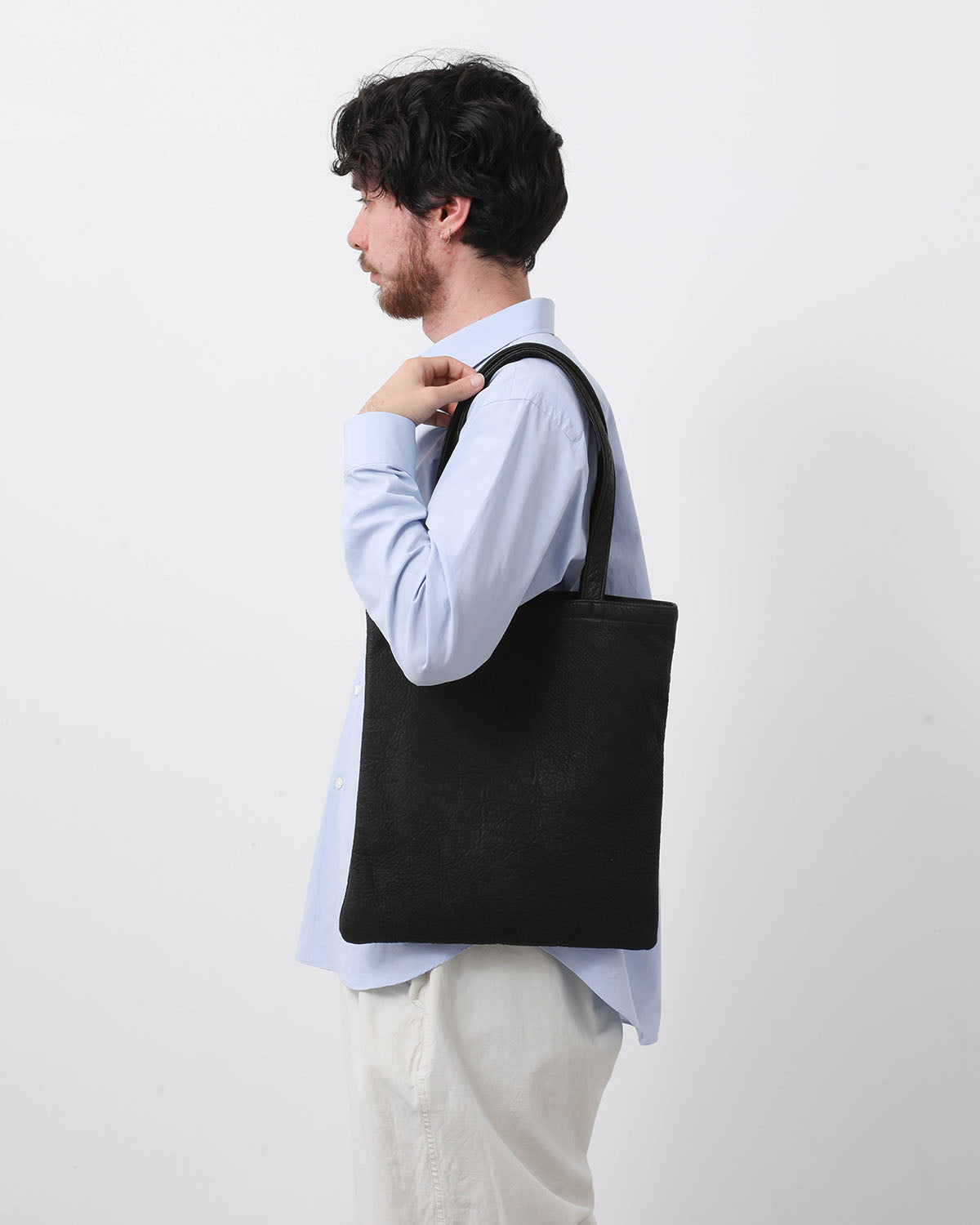 STROLL TOTE BAG DEER LEATHER