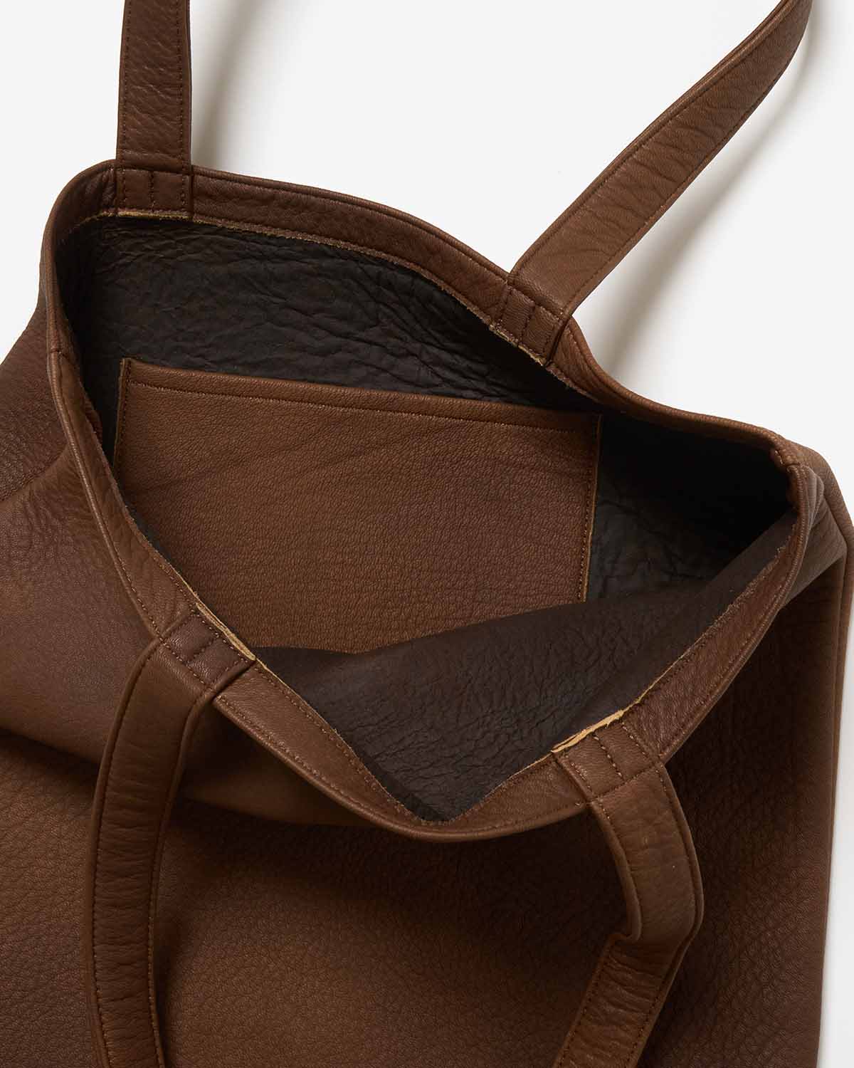 STROLL TOTE BAG DEER LEATHER