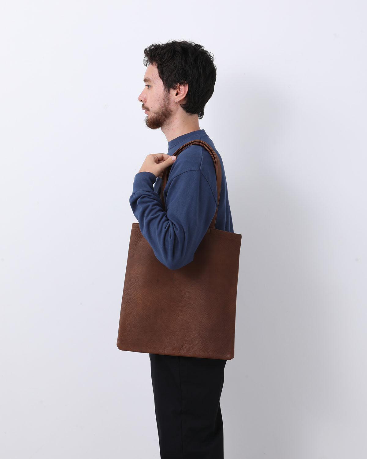 STROLL TOTE BAG DEER LEATHER