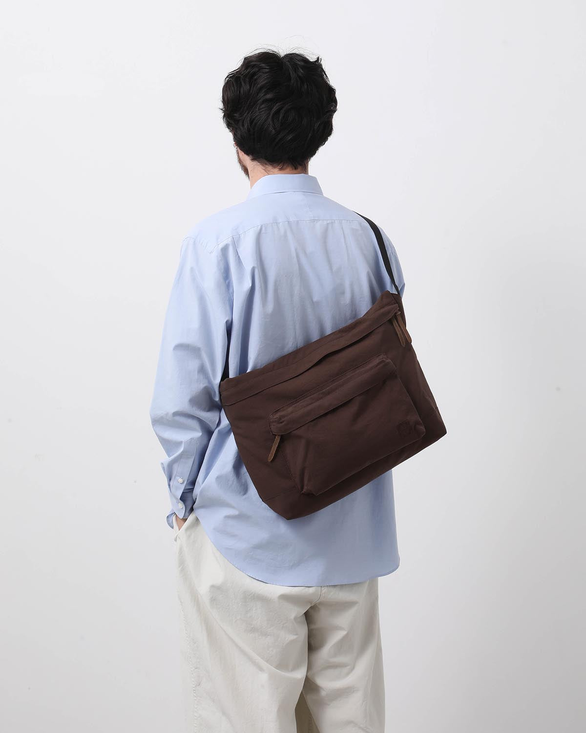 SHOULDER BAG NYLON OXFORD ONIBEGIE® DYED