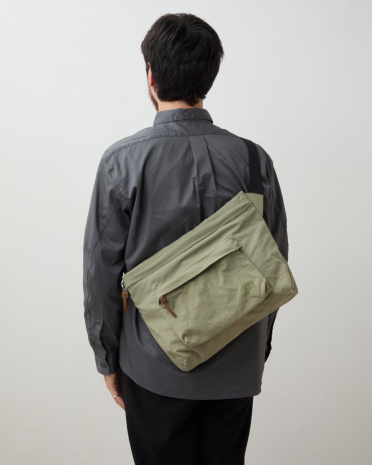 SHOULDER BAG NYLON OXFORD ONIBEGIE® DYED