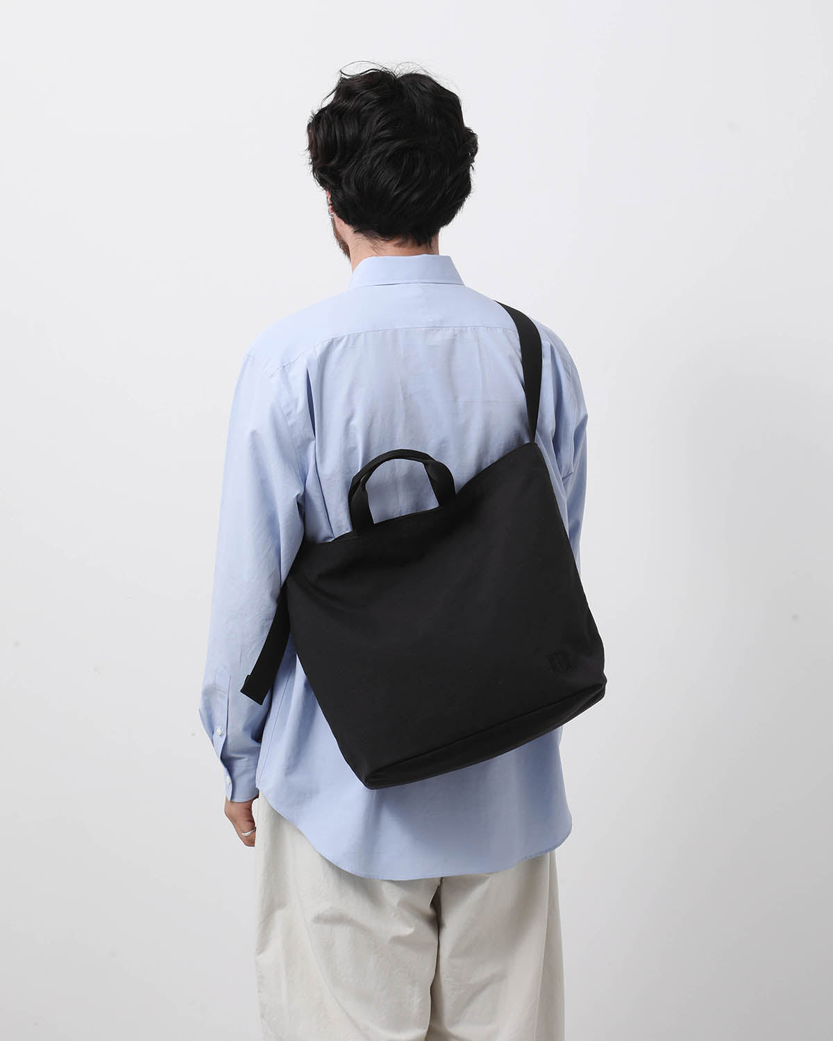 2WAY TOTE BAG NYLON OXFORD ONIBEGIE® DYED