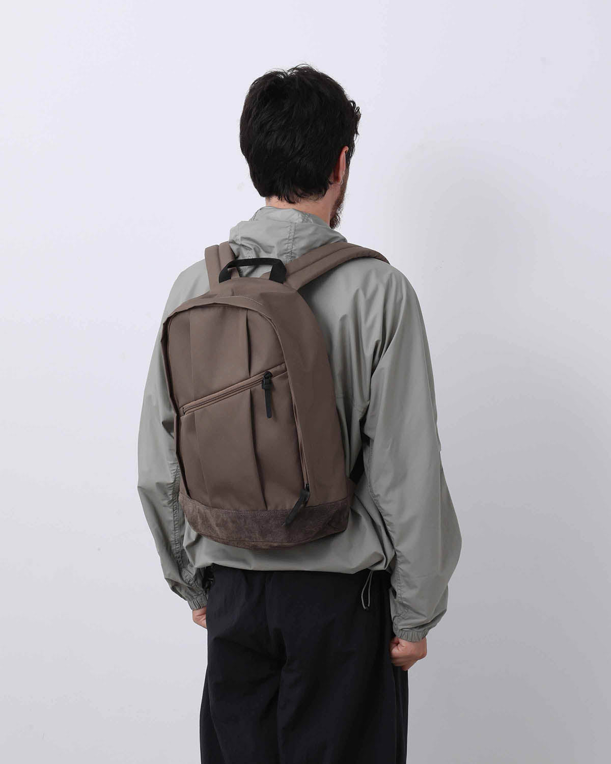 DAYPACK 17L POLYESTER OXFORD CORDURA® WITH PIG SUEDE
