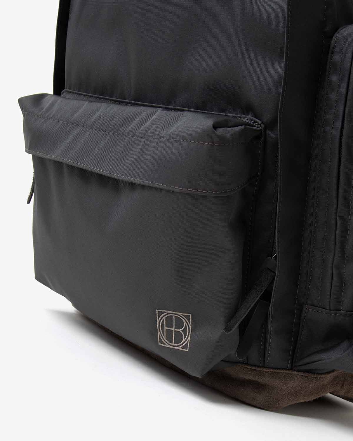 BACKPACK 20L POLYESTER OXFORD CORDURA® WITH PIG SUEDE