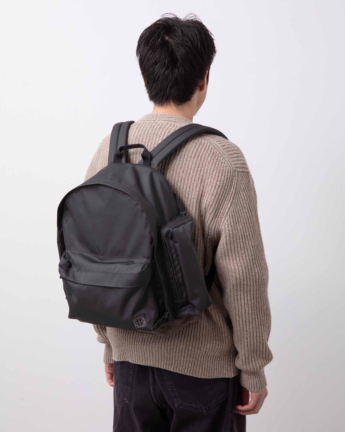 BACKPACK 20L POLYESTER OXFORD CORDURA® WITH PIG SUEDE
