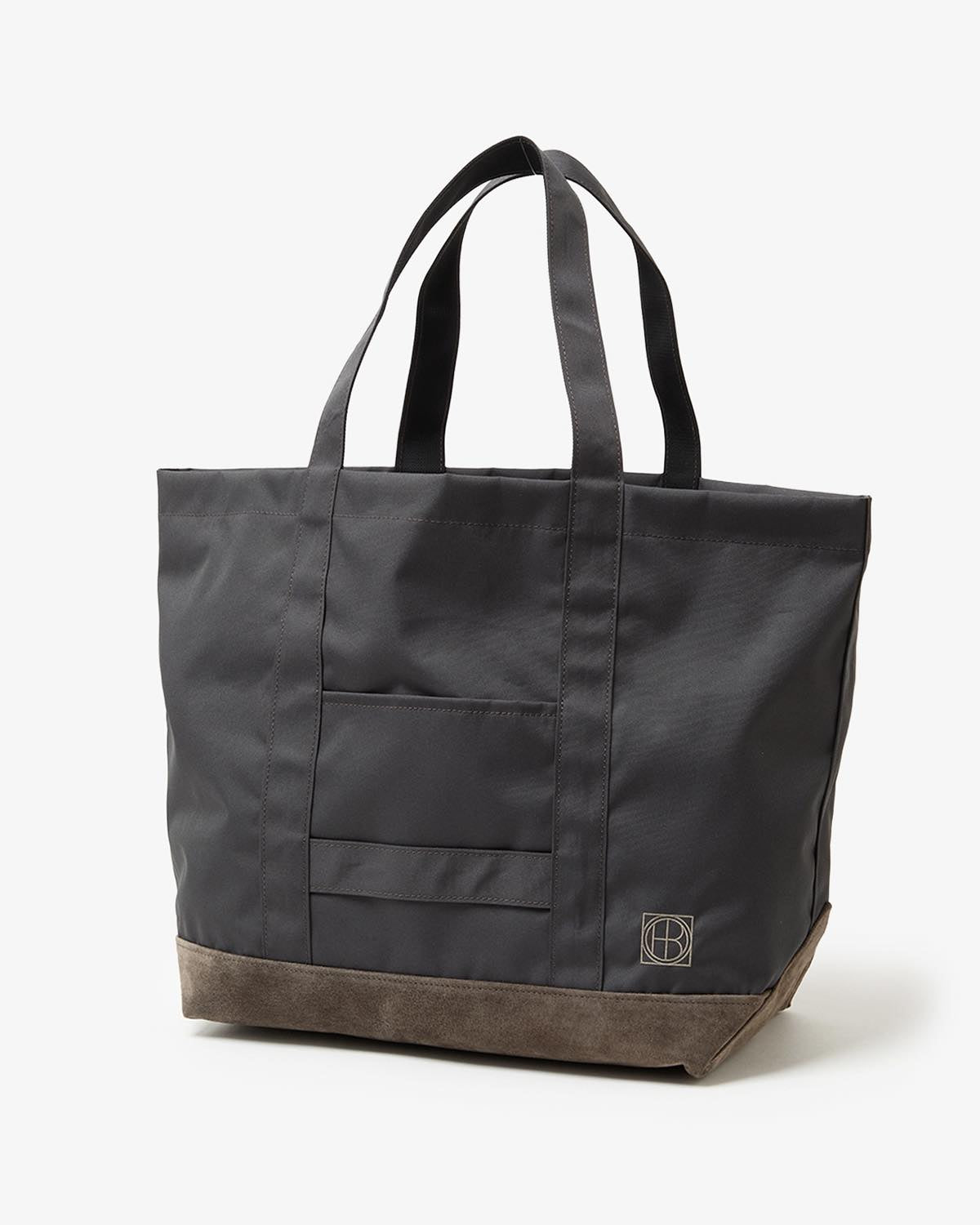 TOTE BAG POLYESTER OXFORD CORDURA® WITH PIG SUEDE