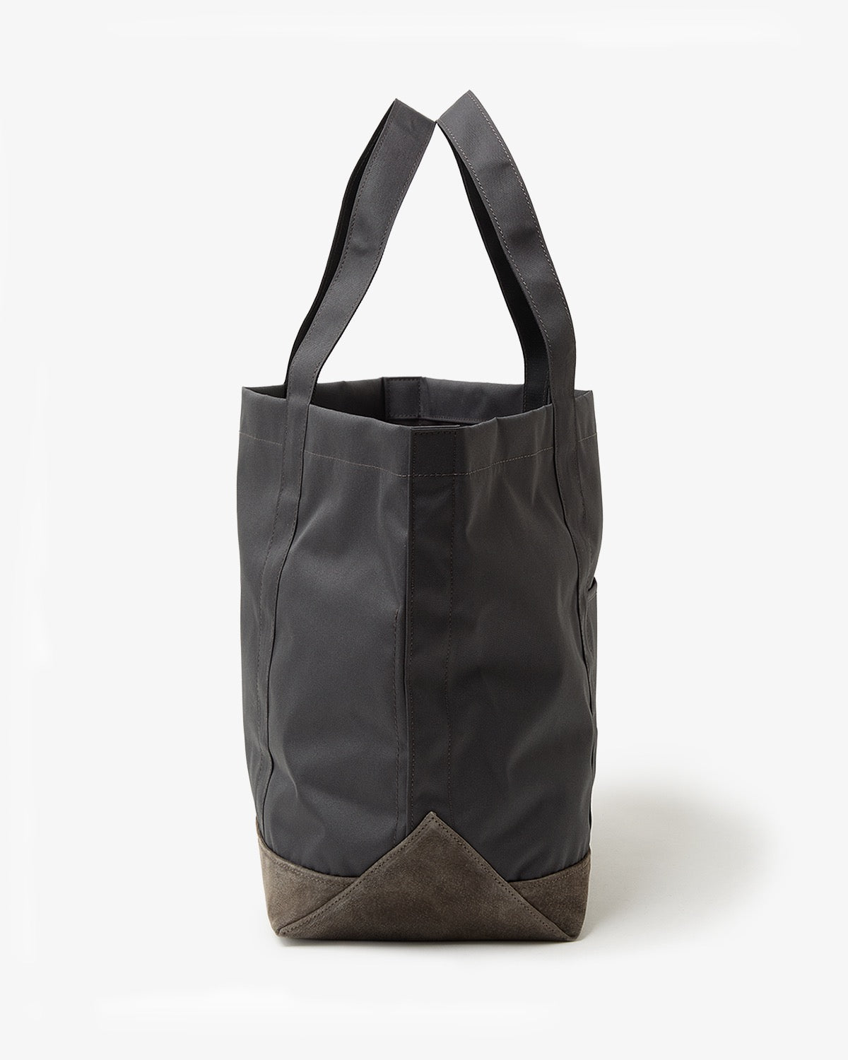 TOTE BAG POLYESTER OXFORD CORDURA® WITH PIG SUEDE