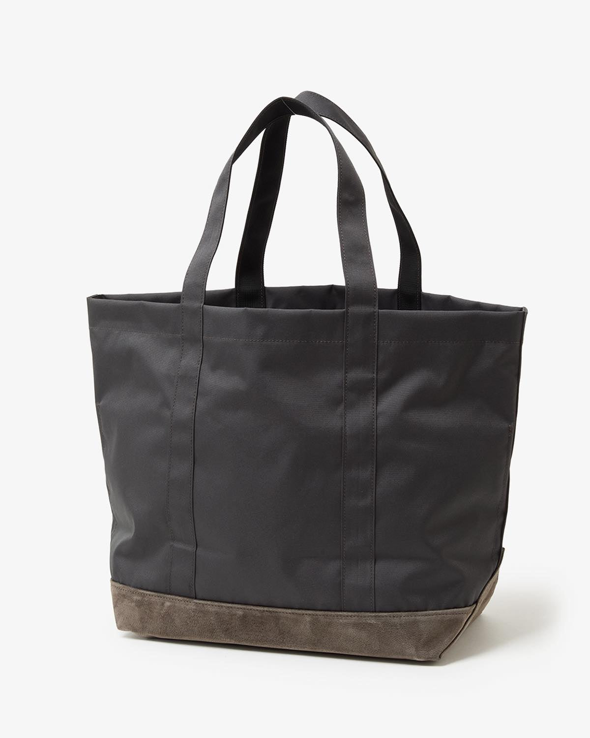 TOTE BAG POLYESTER OXFORD CORDURA® WITH PIG SUEDE