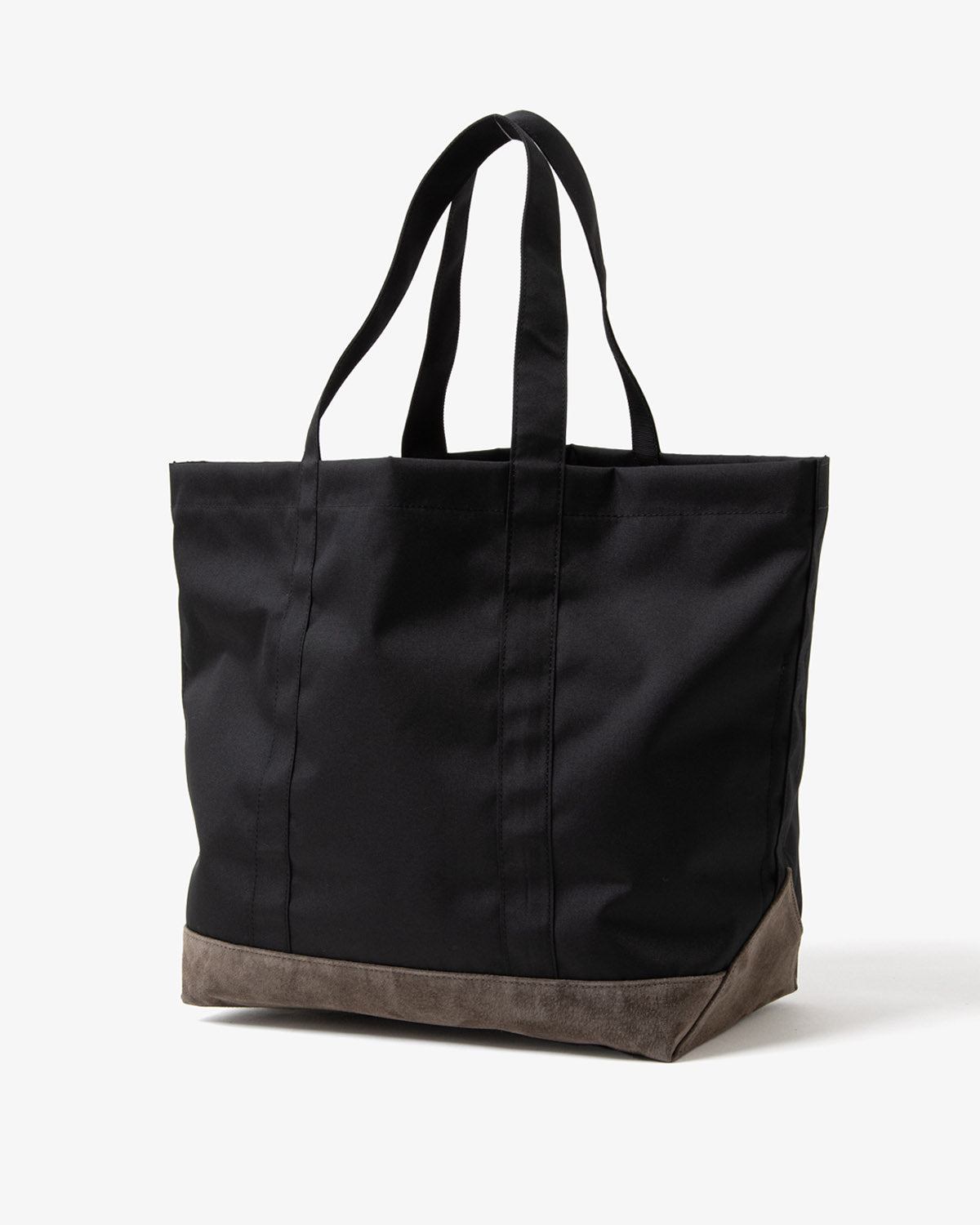 TOTE BAG POLYESTER OXFORD CORDURA® WITH PIG SUEDE