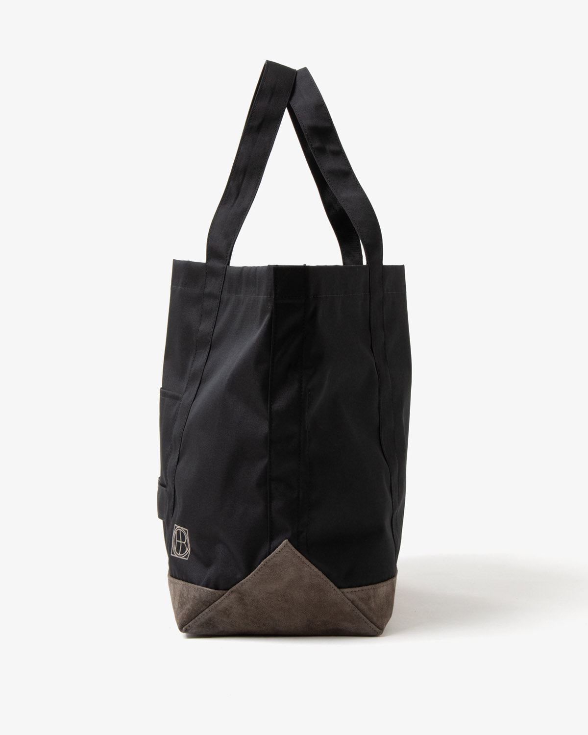 TOTE BAG POLYESTER OXFORD CORDURA® WITH PIG SUEDE