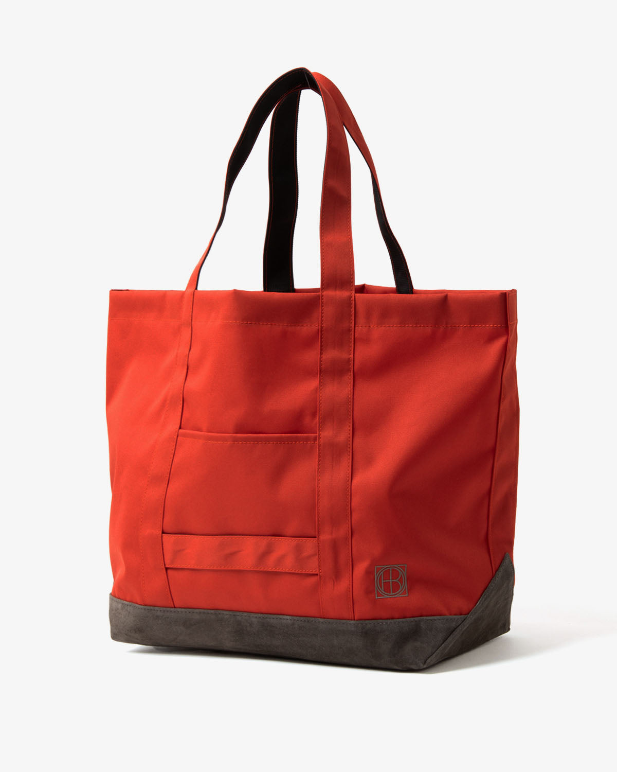TOTE BAG POLYESTER OXFORD CORDURA® WITH PIG SUEDE