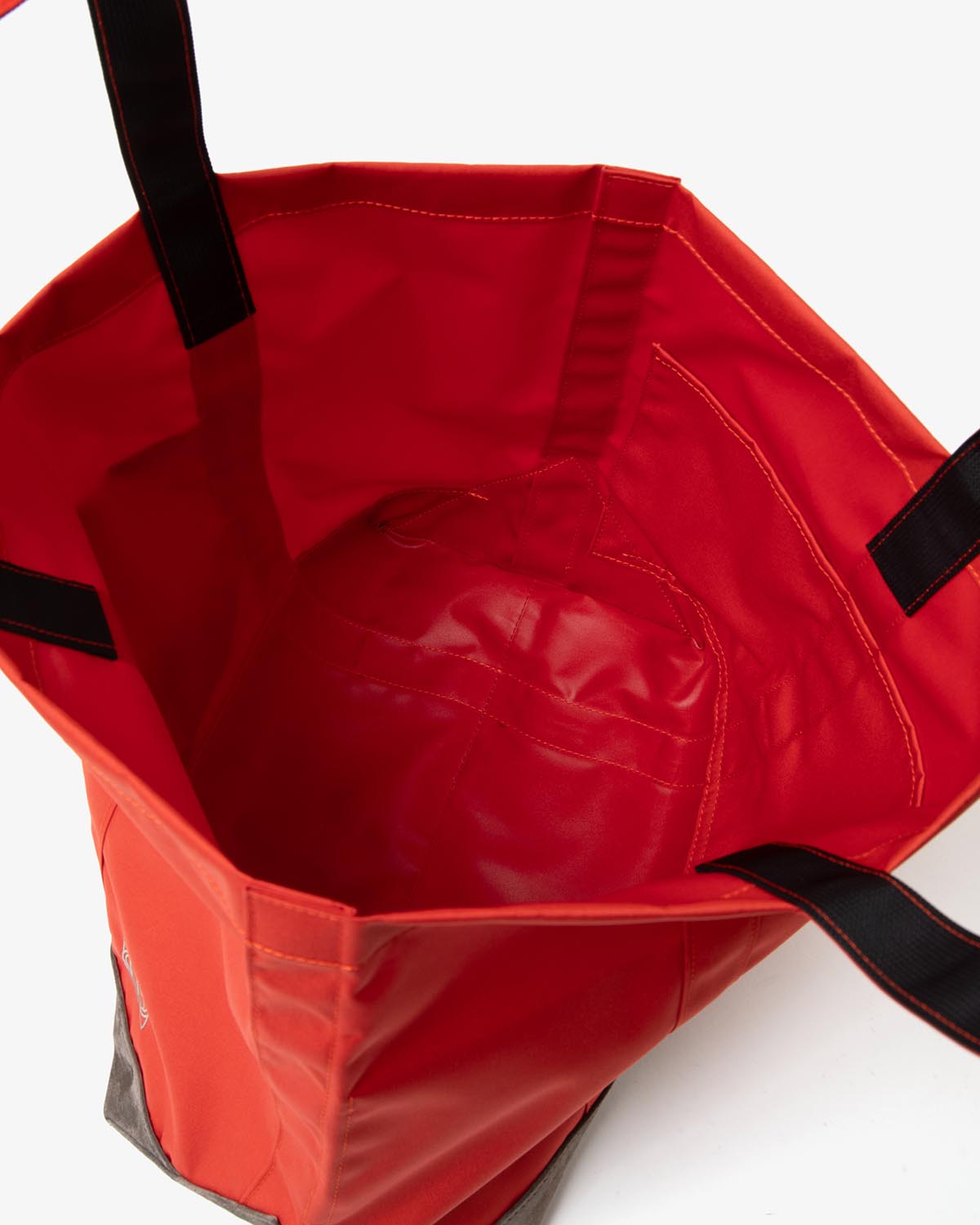 TOTE BAG POLYESTER OXFORD CORDURA® WITH PIG SUEDE