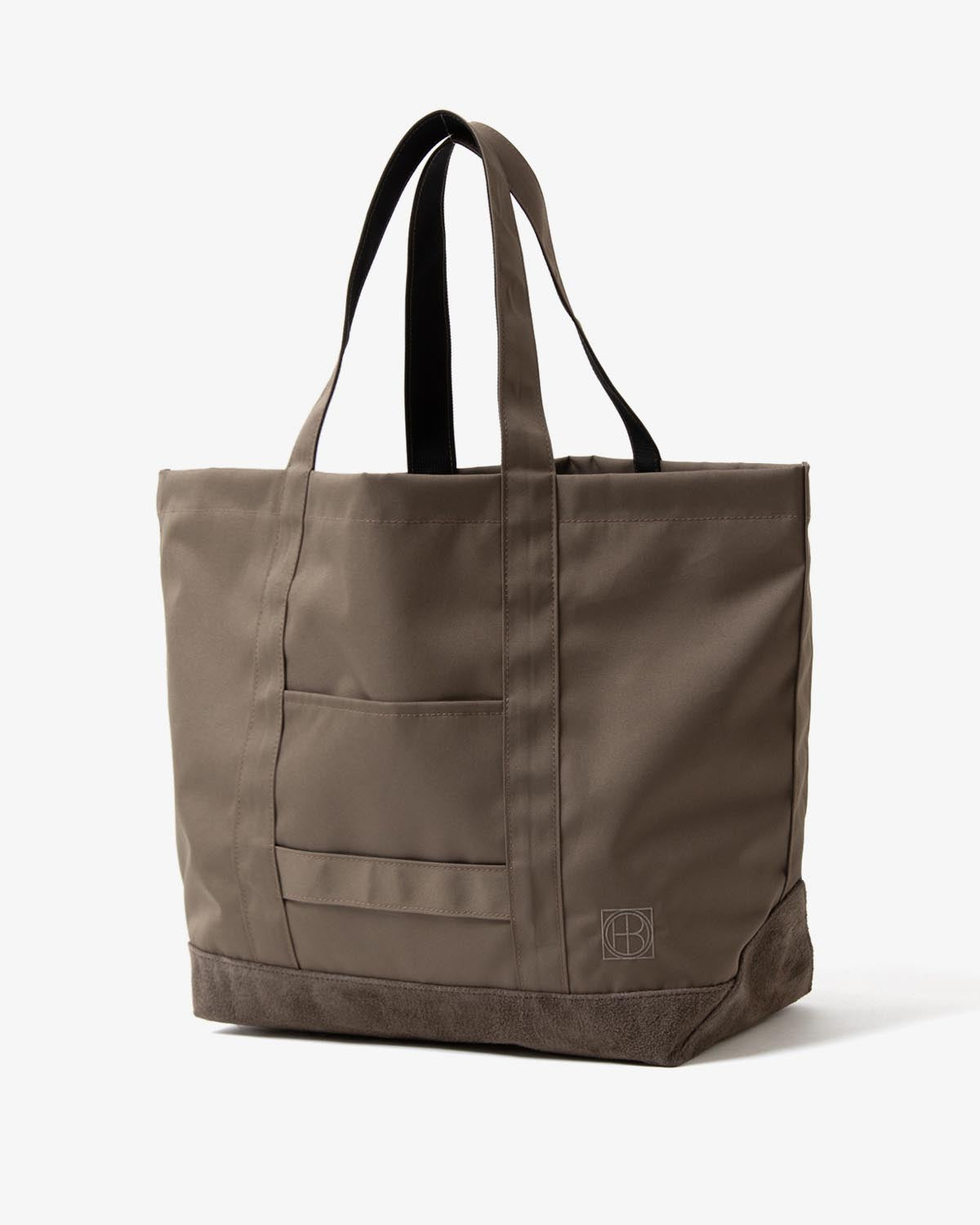 TOTE BAG POLYESTER OXFORD CORDURA® WITH PIG SUEDE