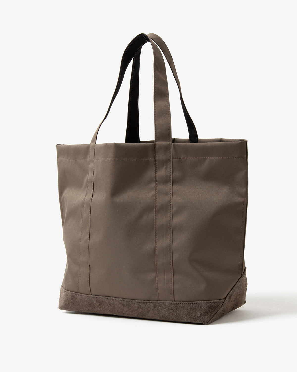 TOTE BAG POLYESTER OXFORD CORDURA® WITH PIG SUEDE