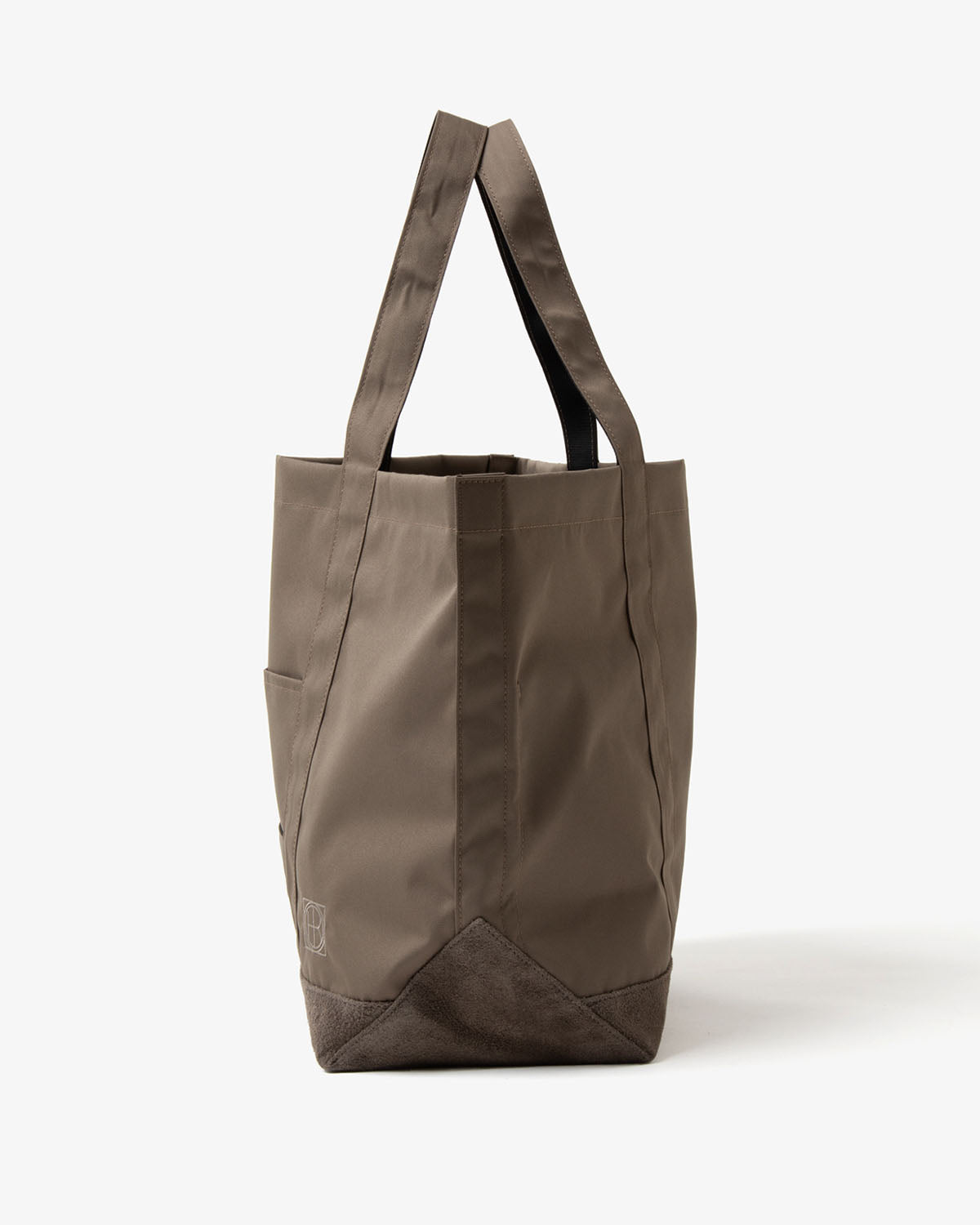 TOTE BAG POLYESTER OXFORD CORDURA® WITH PIG SUEDE