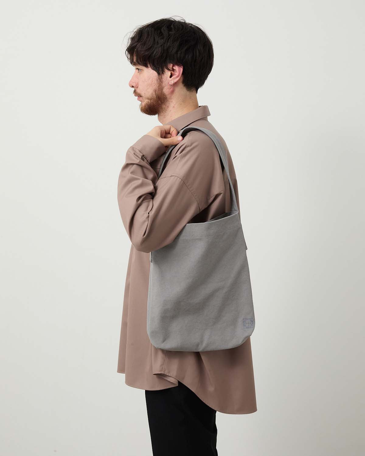 SHOULDER BAG COTTON DUCK CANVAS