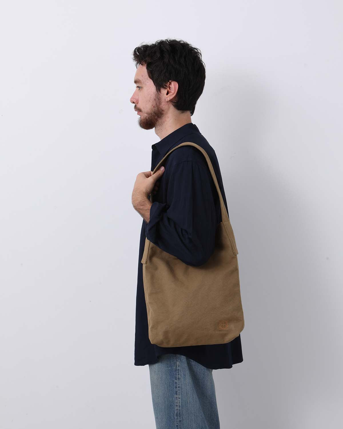 SHOULDER BAG COTTON DUCK CANVAS