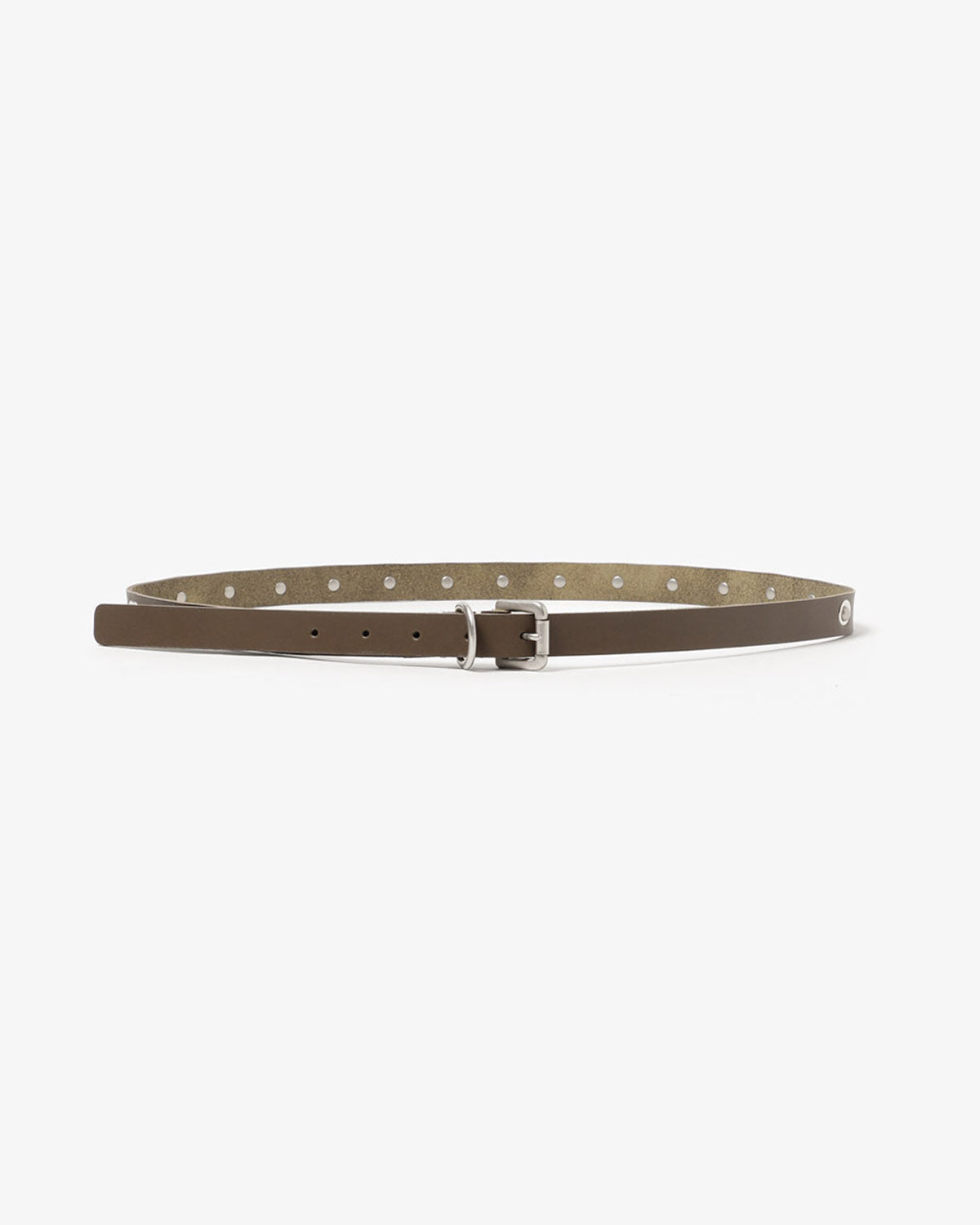 STUDDED BUCKLE BELT COW LEATHER – COVERCHORD