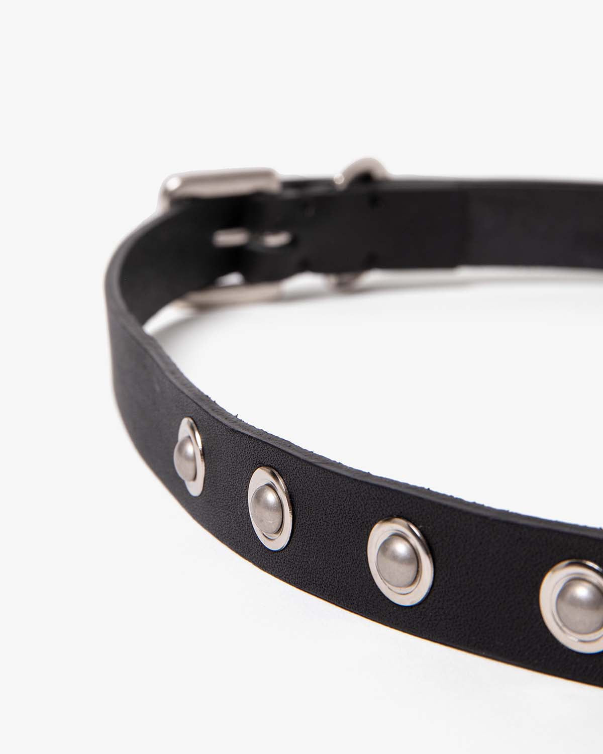 STUDDED BELT COW LEATHER