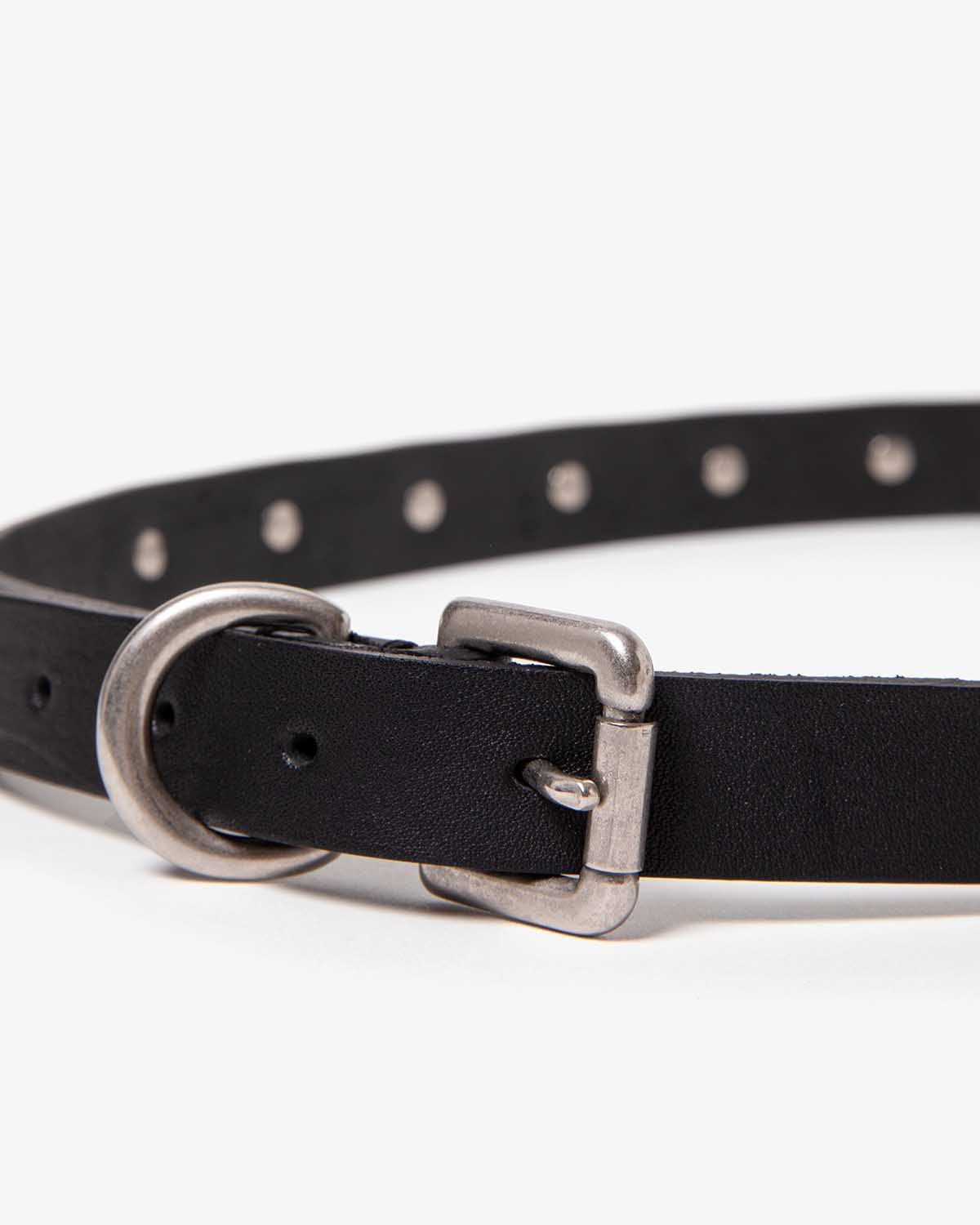 STUDDED BELT COW LEATHER
